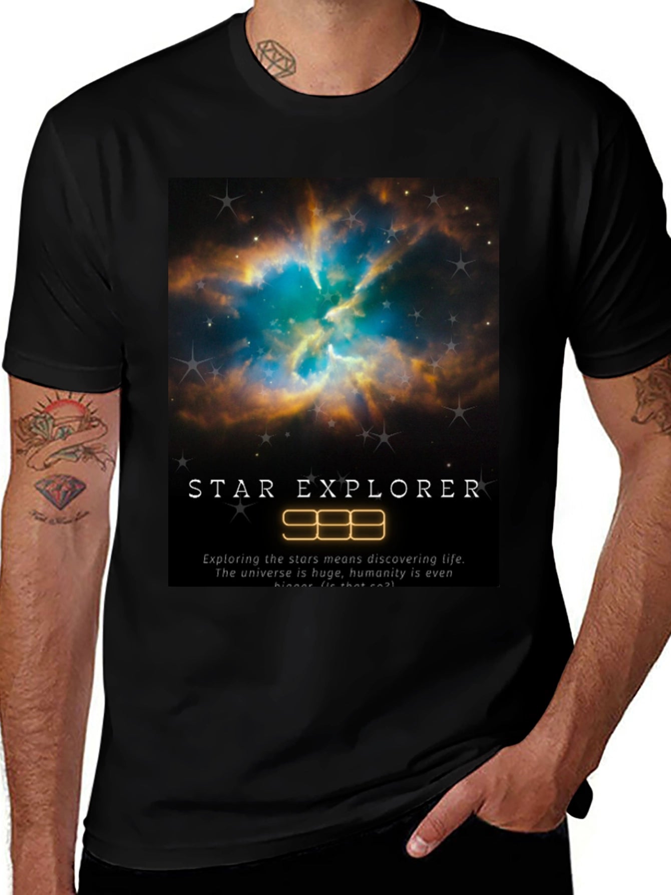 Star Explorer Graphic T-Shirt - Unisex