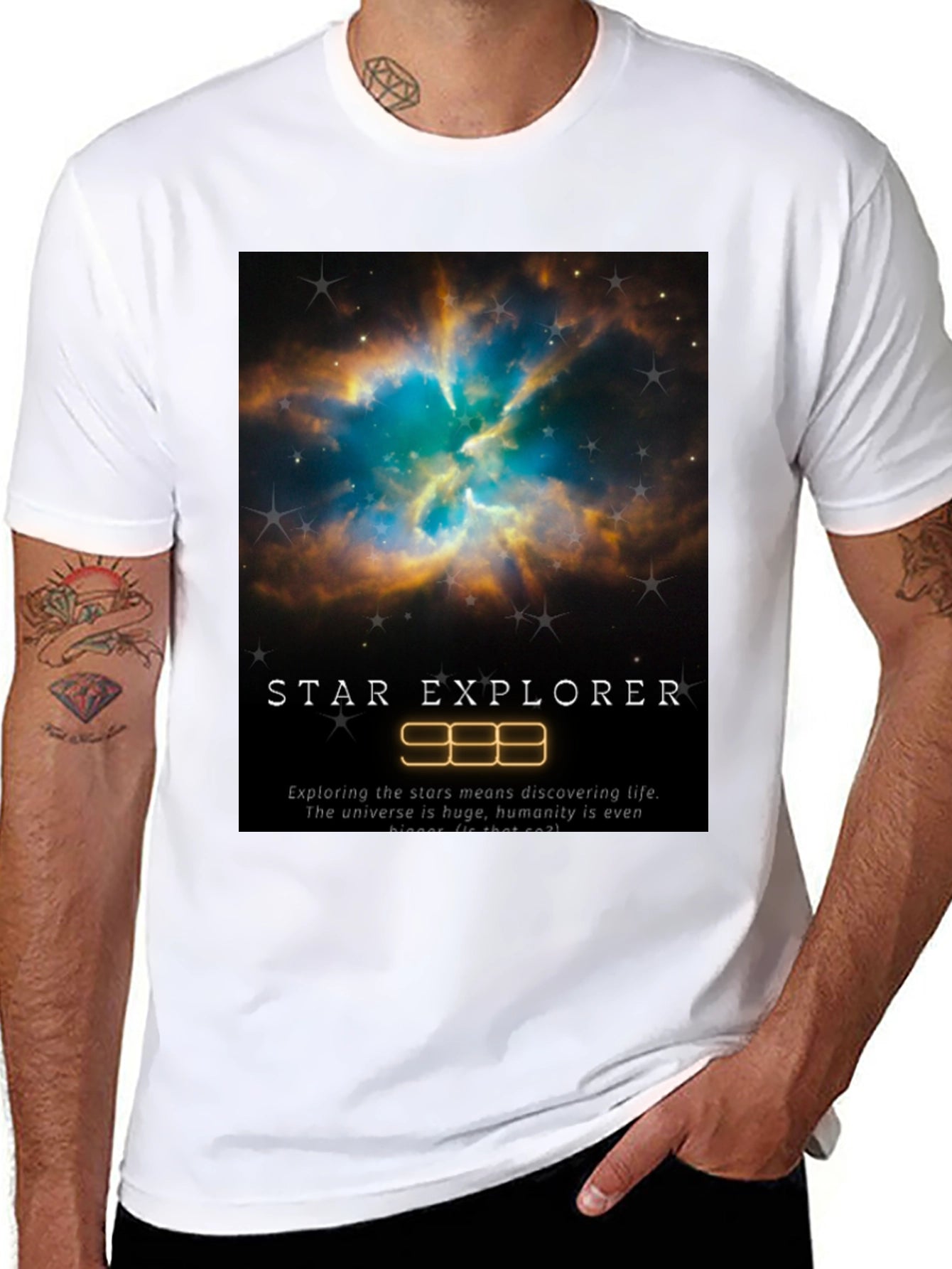 Star Explorer Graphic T-Shirt - Unisex