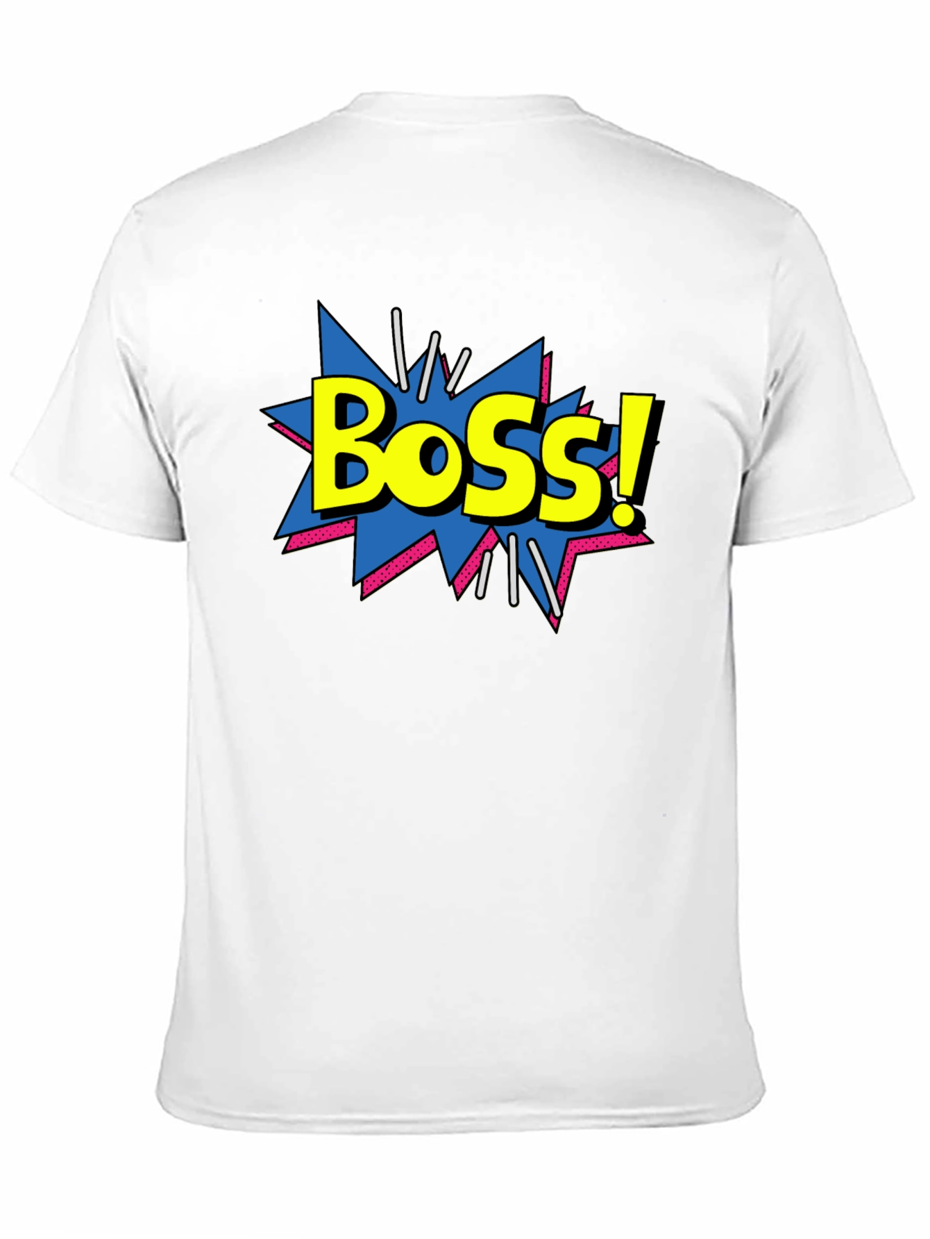 Boss! Graphic Black T-Shirt - Power Up Your Style