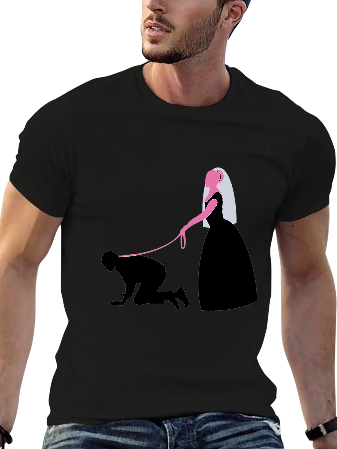 Bride & Groom T-Shirt: Humorous Wedding Graphic Tee