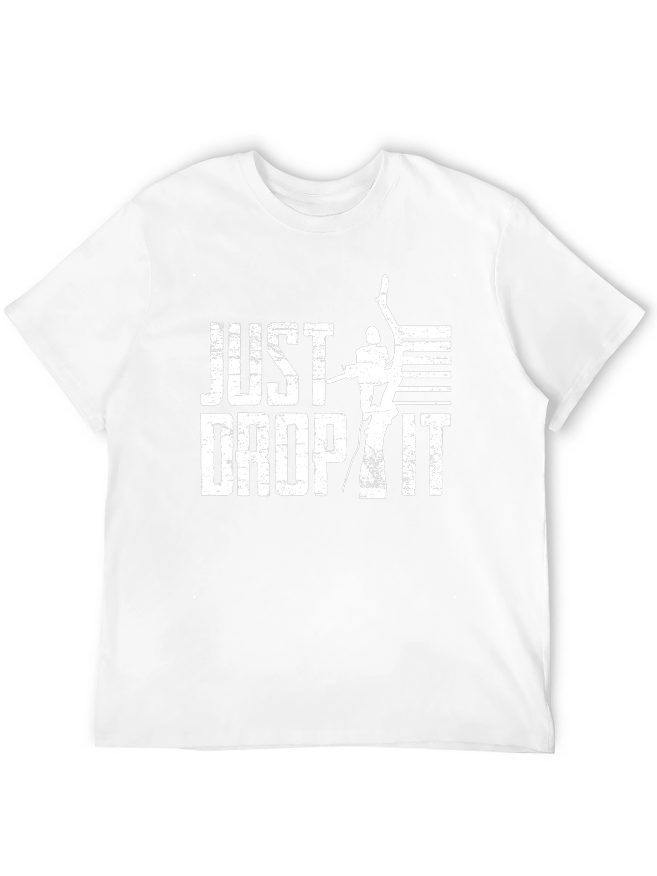 Just Drop It Black T-Shirt