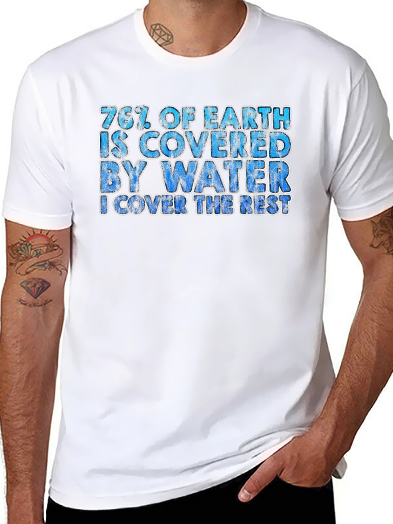Humorous Earth Coverage T-Shirt