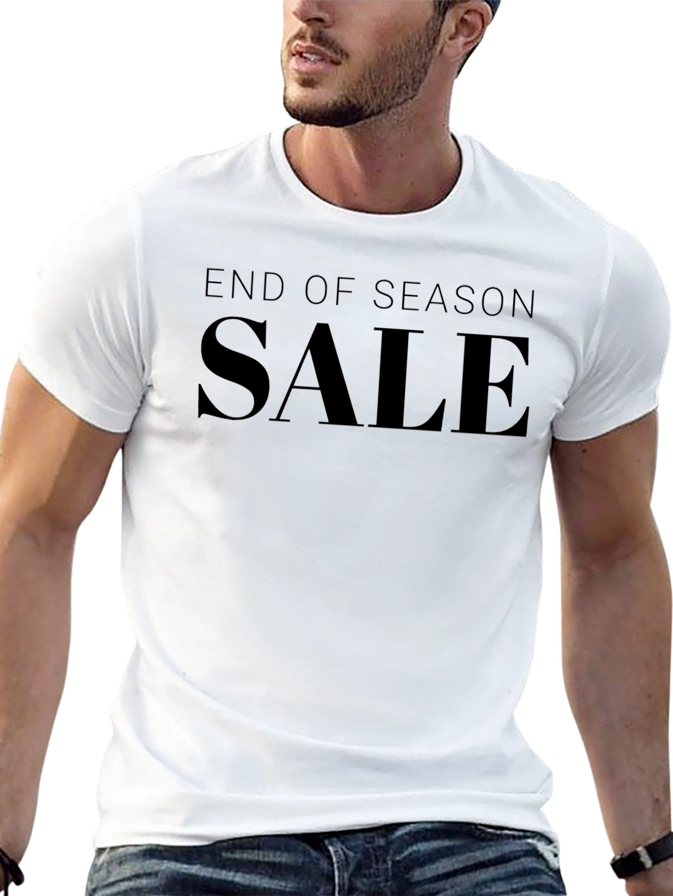 End of Season Sale Black T-Shirt