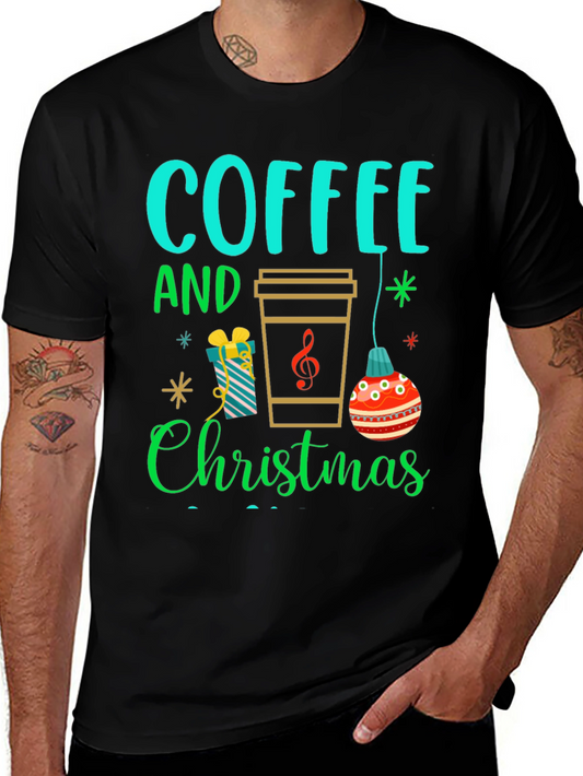 Coffee and Christmas T-Shirt