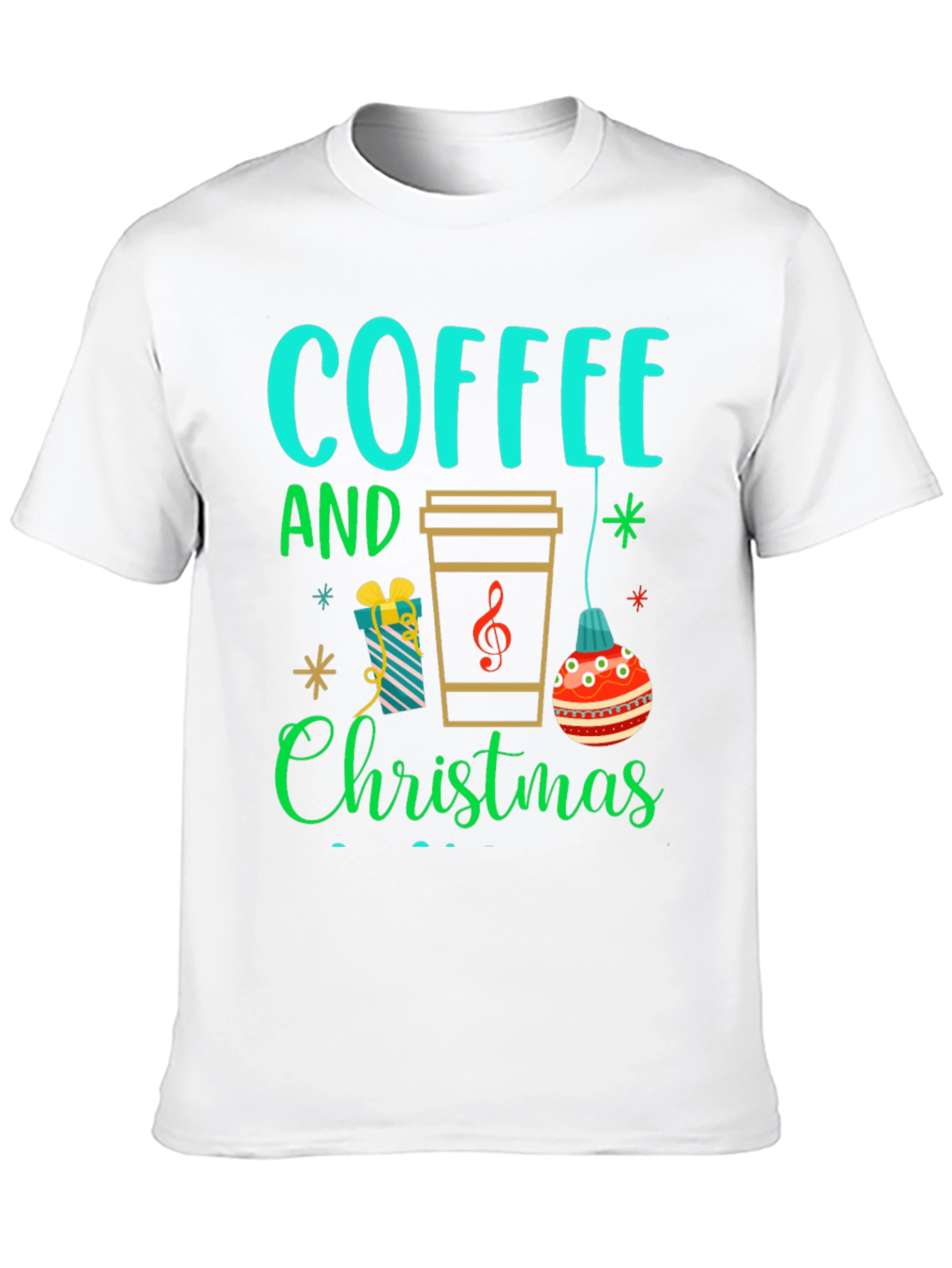 Coffee and Christmas T-Shirt