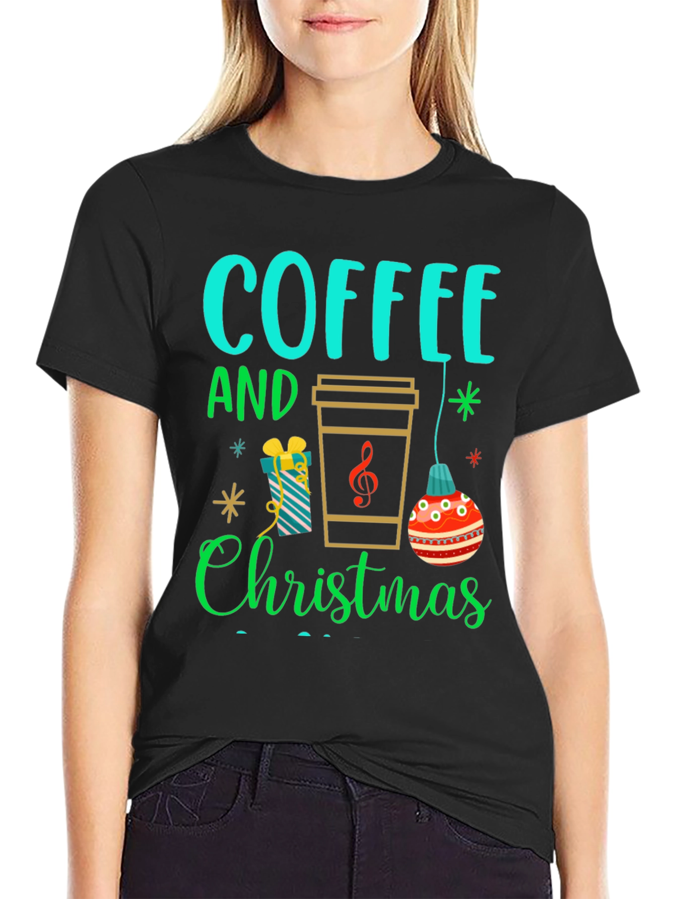 Coffee and Christmas T-Shirt