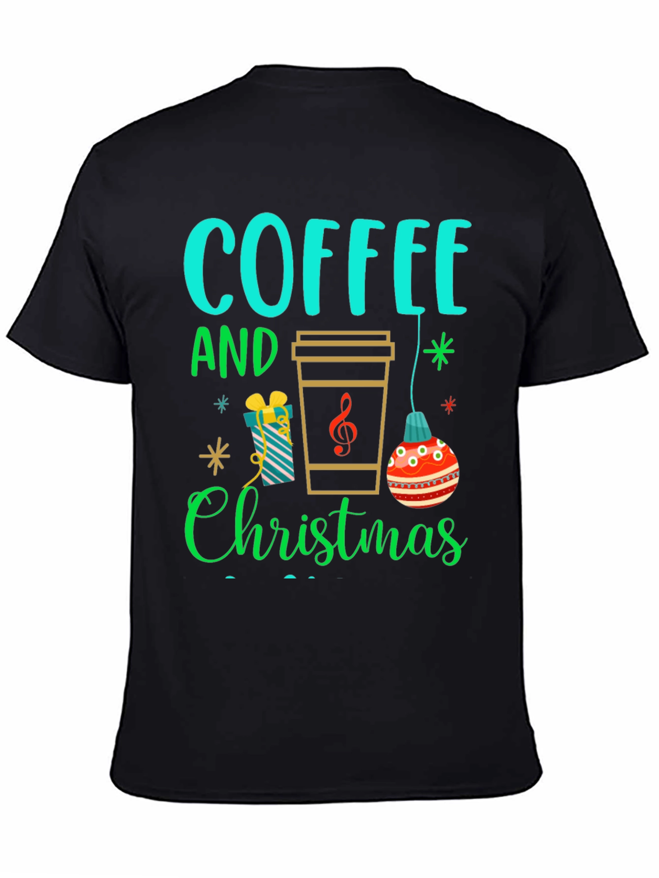 Coffee and Christmas T-Shirt