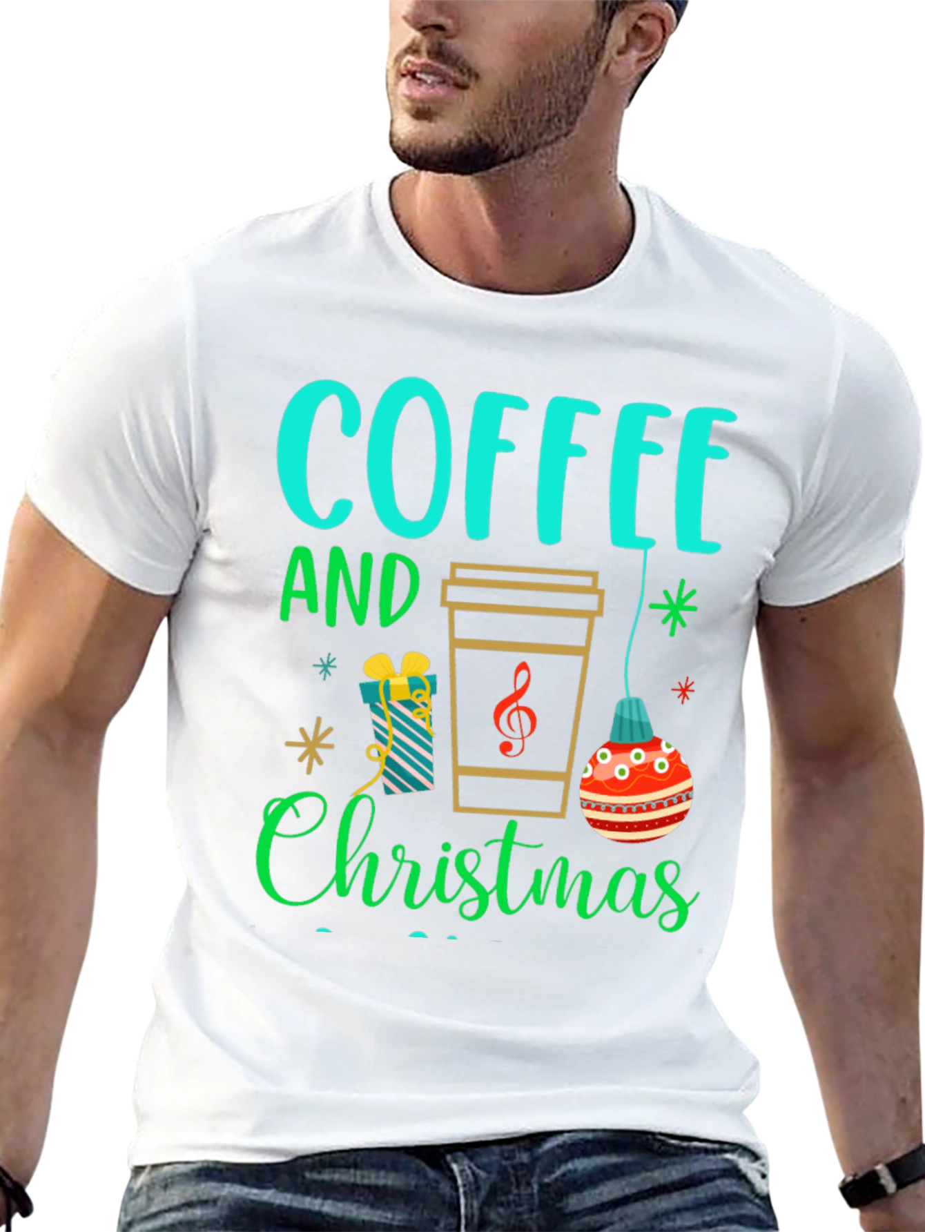 Coffee and Christmas T-Shirt