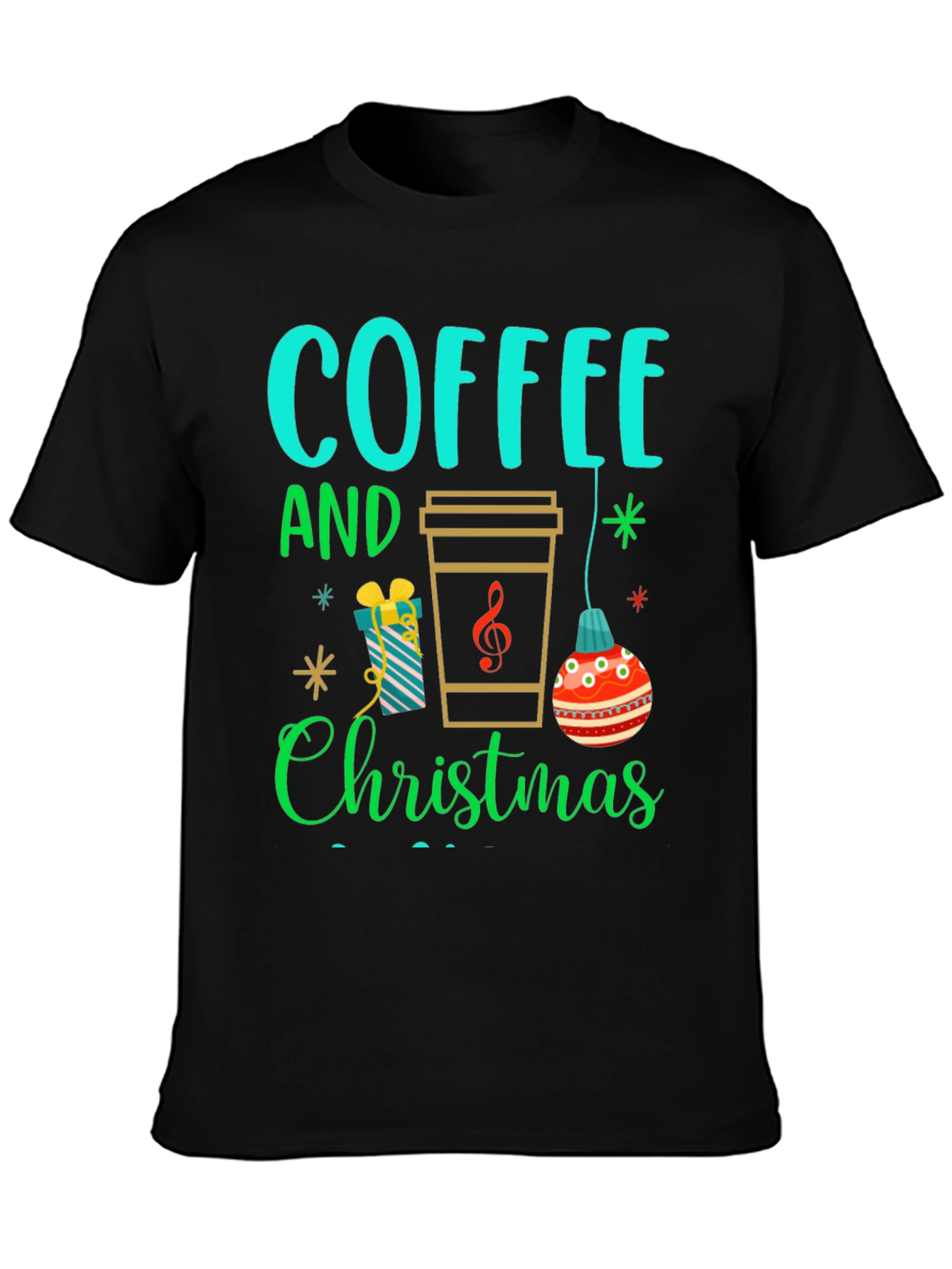 Coffee and Christmas T-Shirt