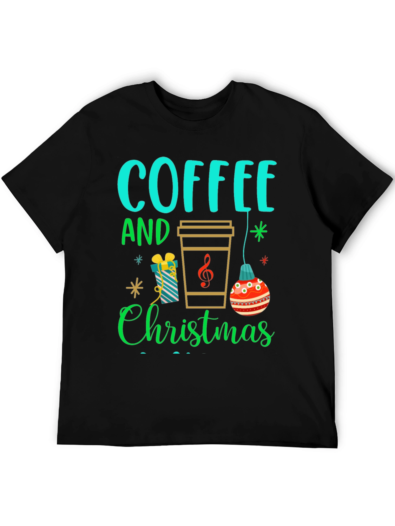 Coffee and Christmas T-Shirt