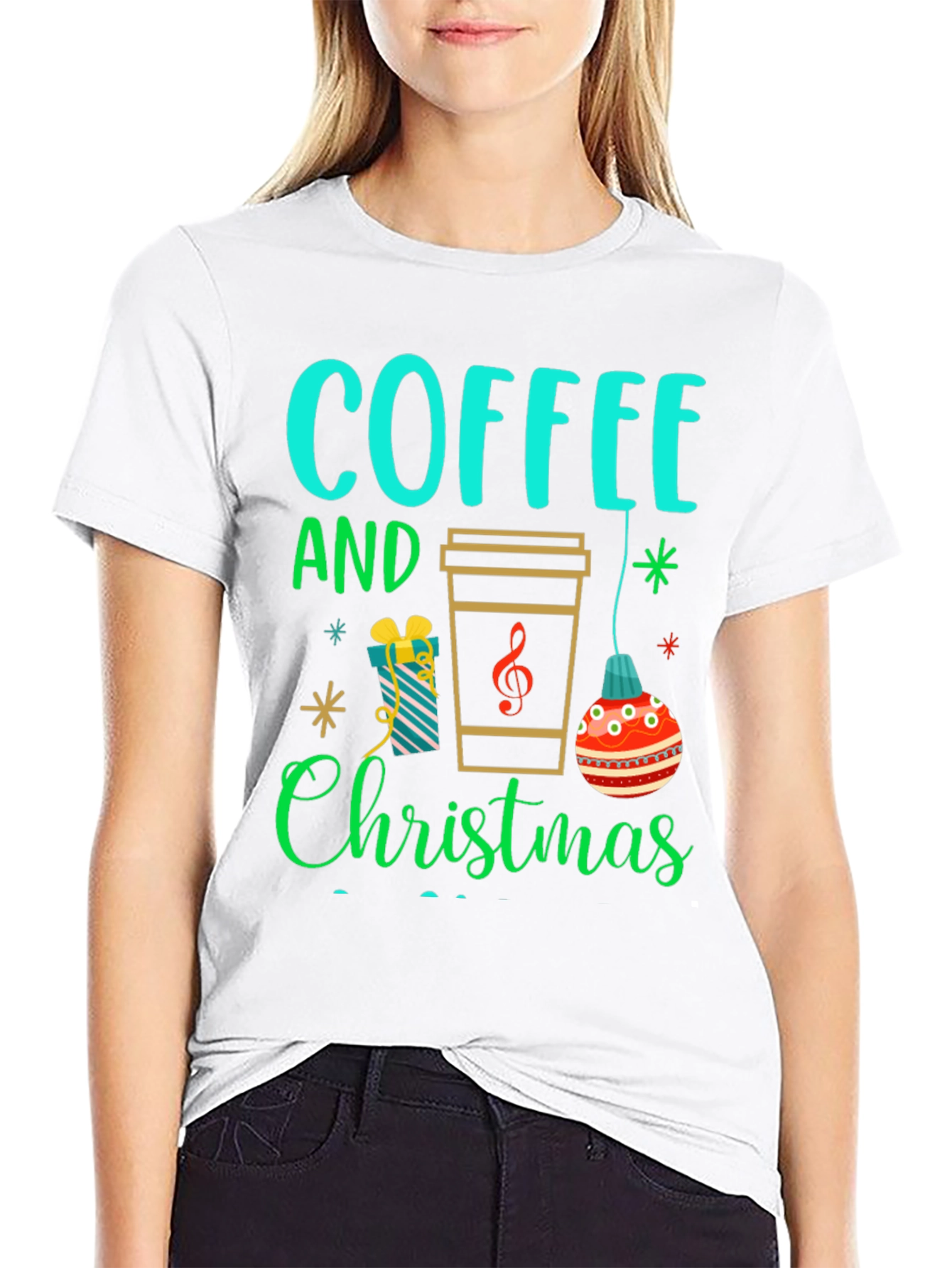 Coffee and Christmas T-Shirt