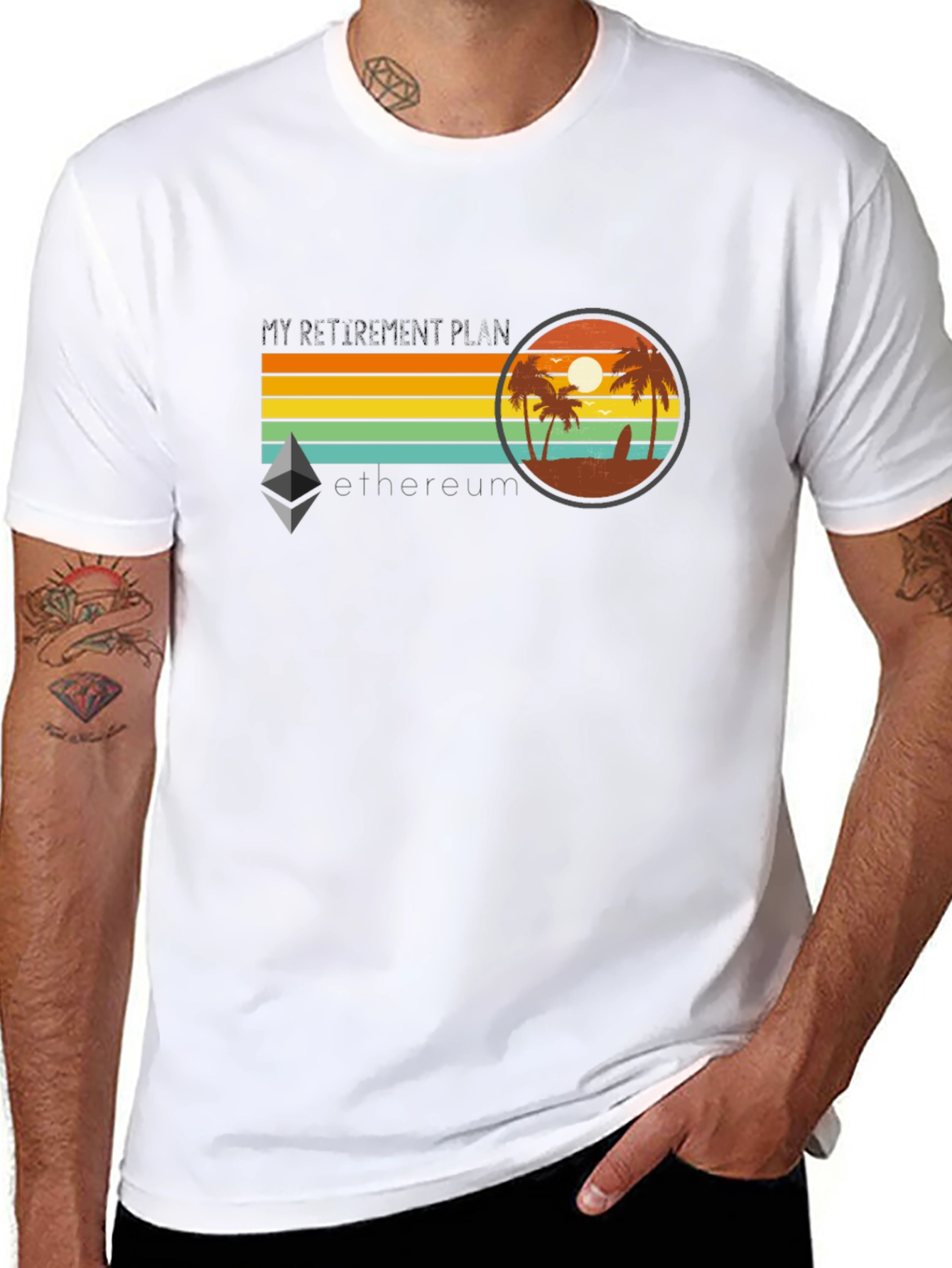 Ethereum Retirement Plan Graphic T-Shirt