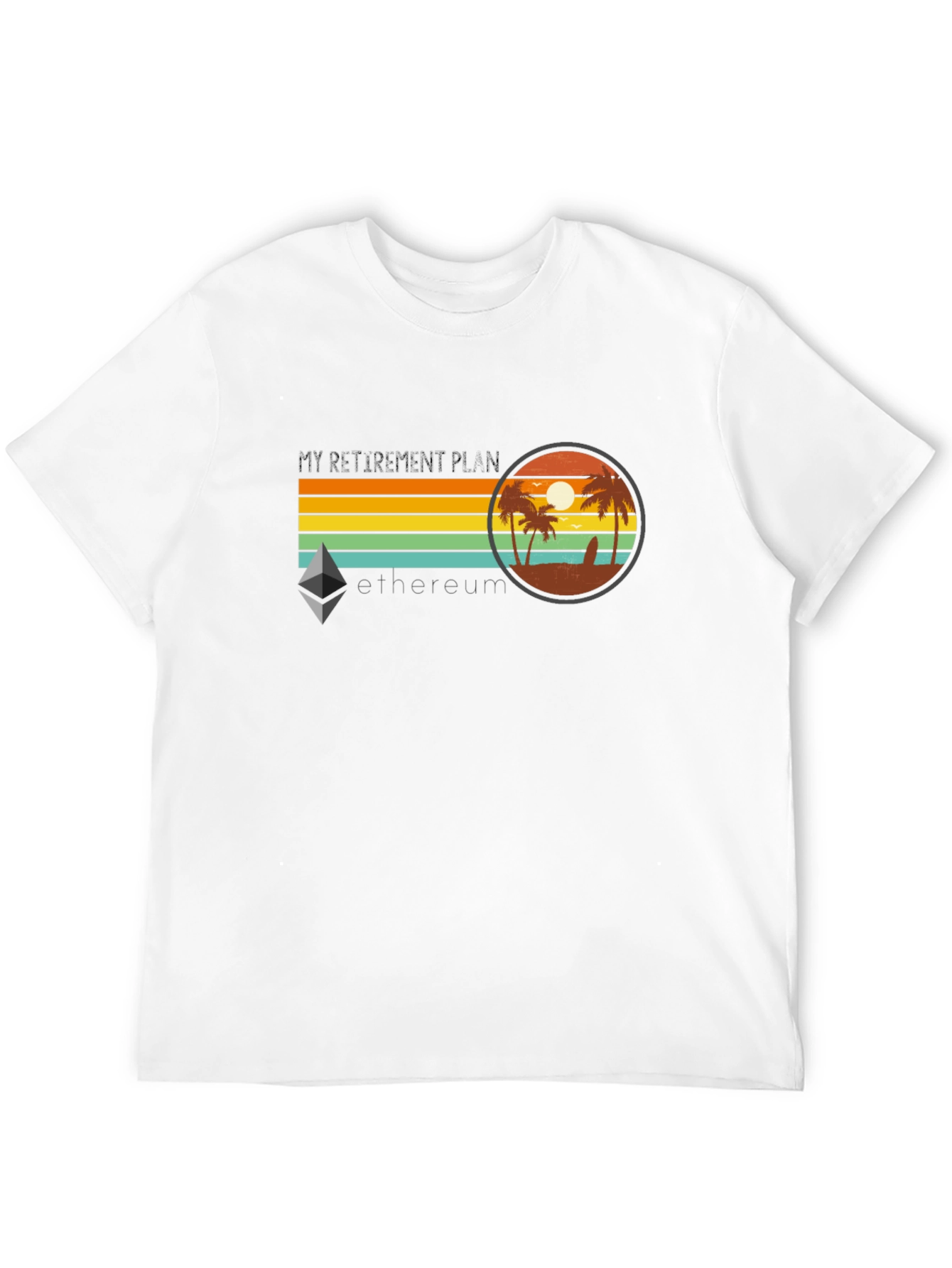 Ethereum Retirement Plan Graphic T-Shirt