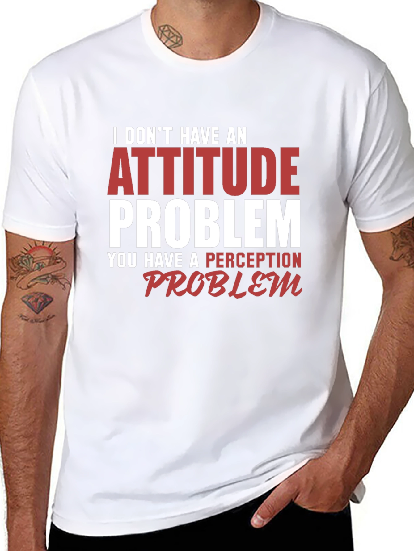 Attitude Problem Graphic Tee - Funny Slogan T-Shirt