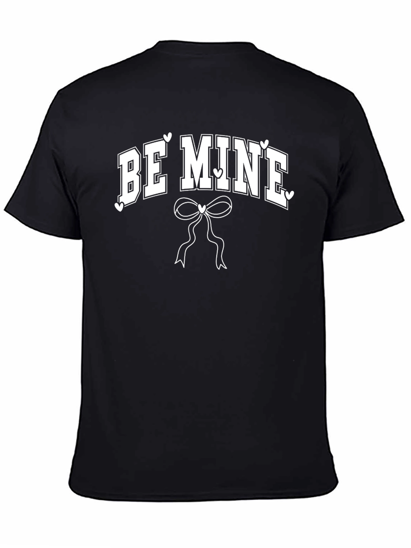 Be Mine Graphic Tee - Valentines Day Bow Shirt