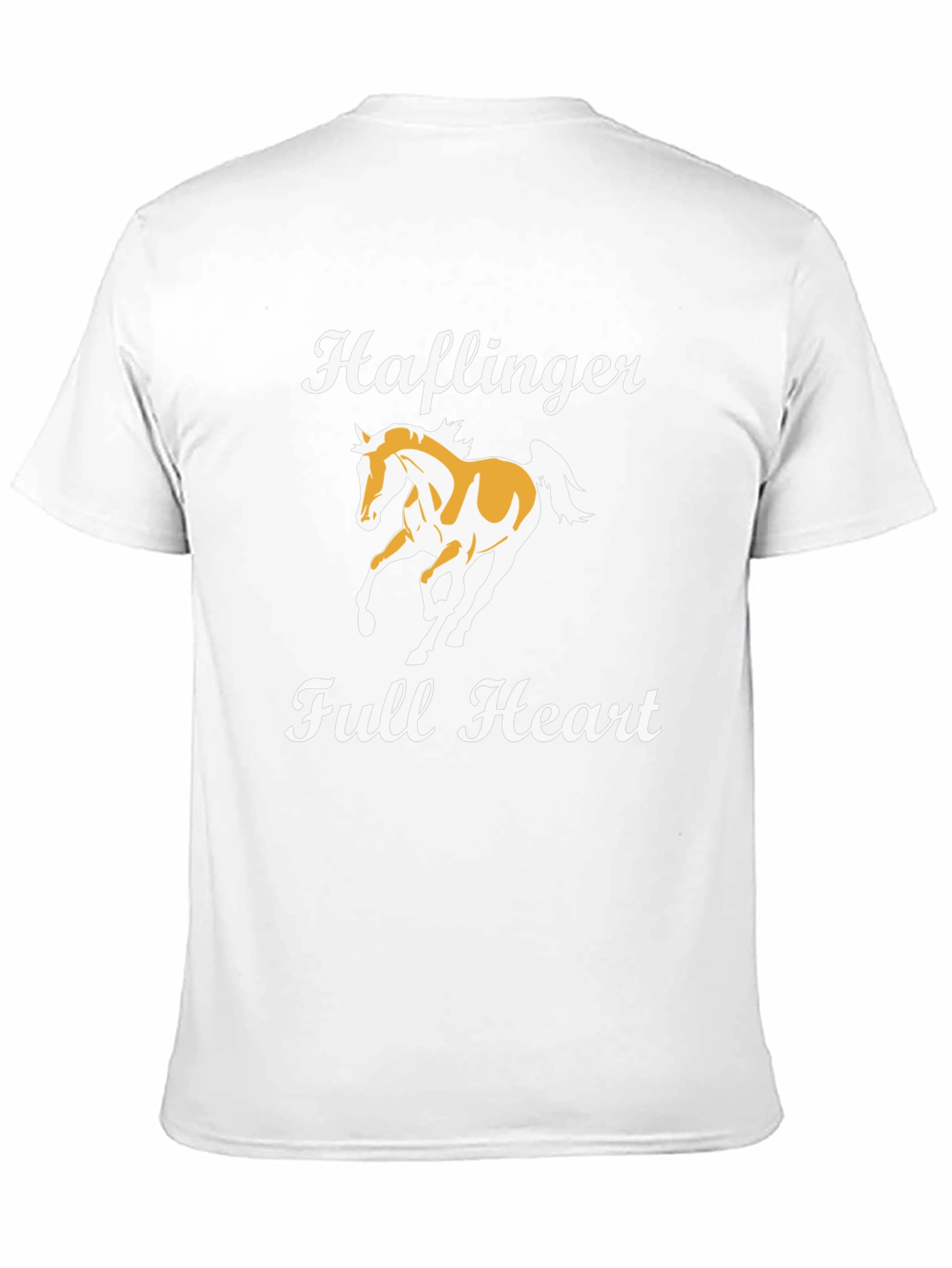 Haflinger Full Heart Black T-Shirt