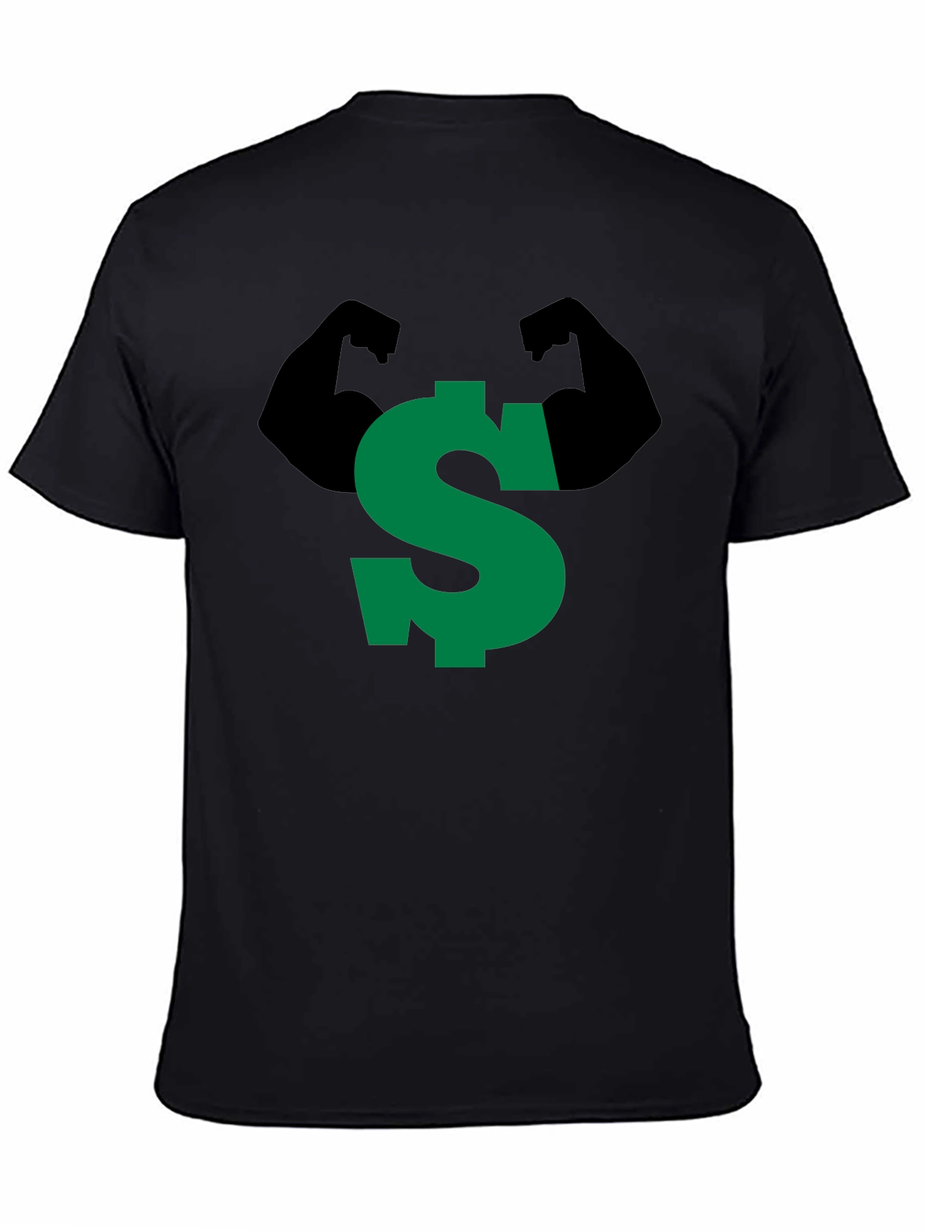 Strong Dollar Sign Graphic Tee