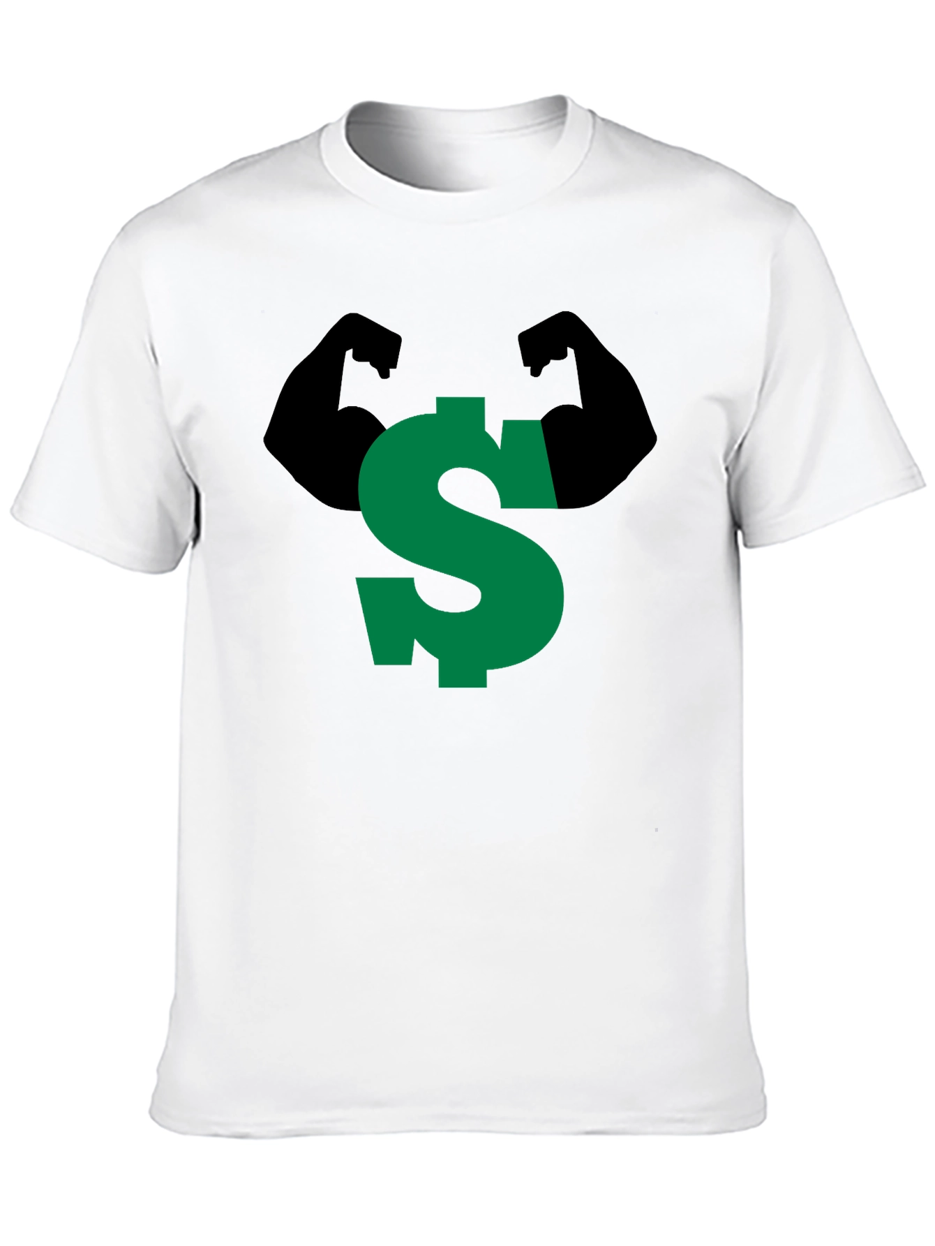 Strong Dollar Sign Graphic Tee