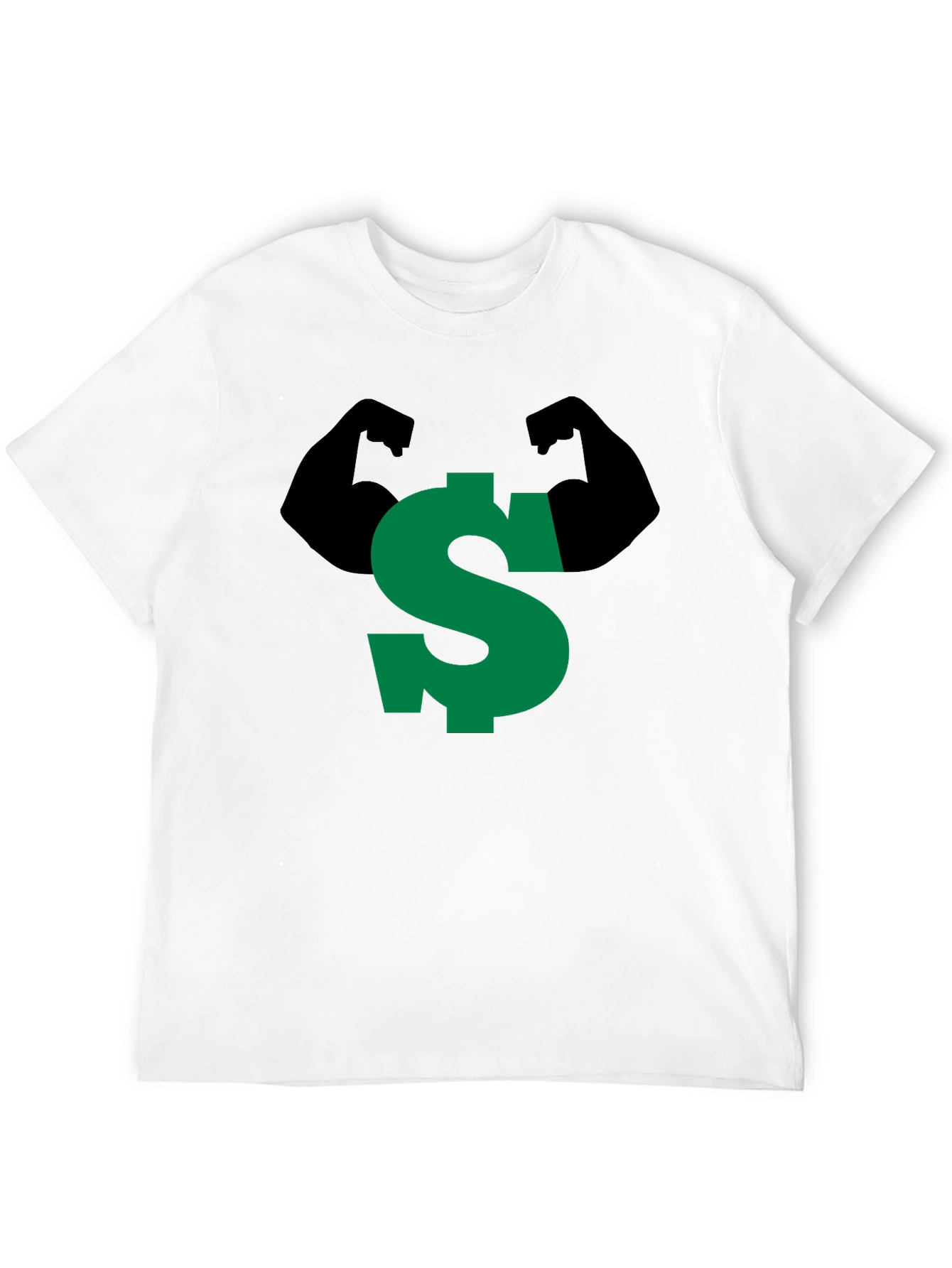 Strong Dollar Sign Graphic Tee