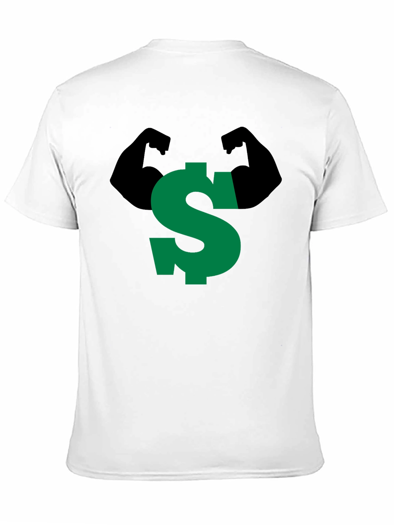 Strong Dollar Sign Graphic Tee