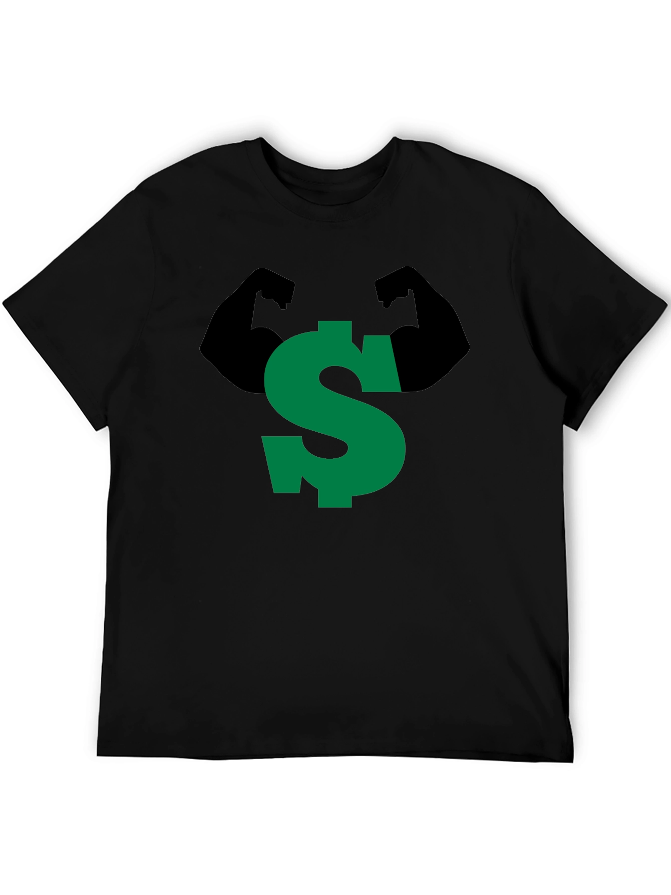 Strong Dollar Sign Graphic Tee