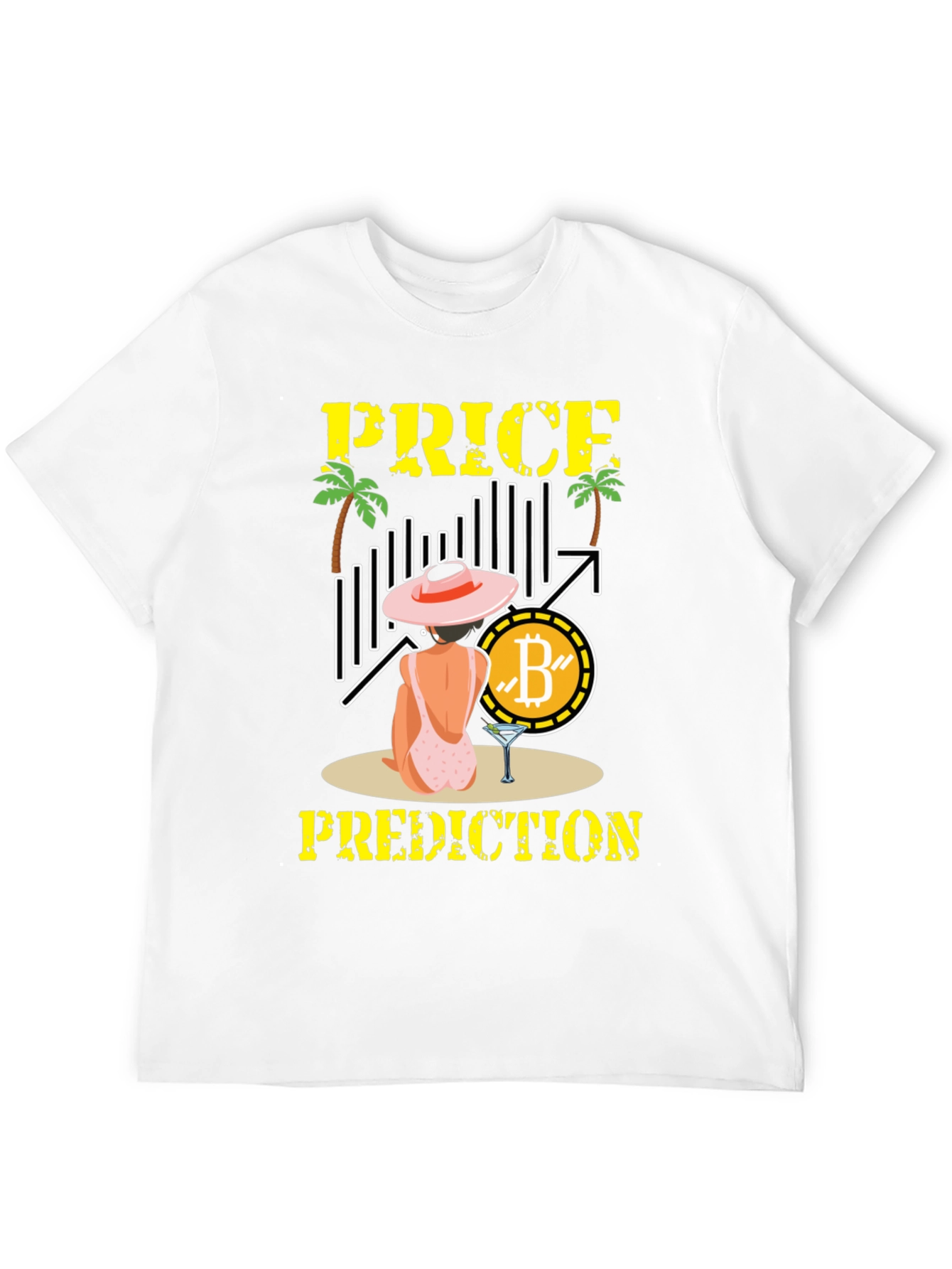 Bitcoin Price Prediction Black T-Shirt