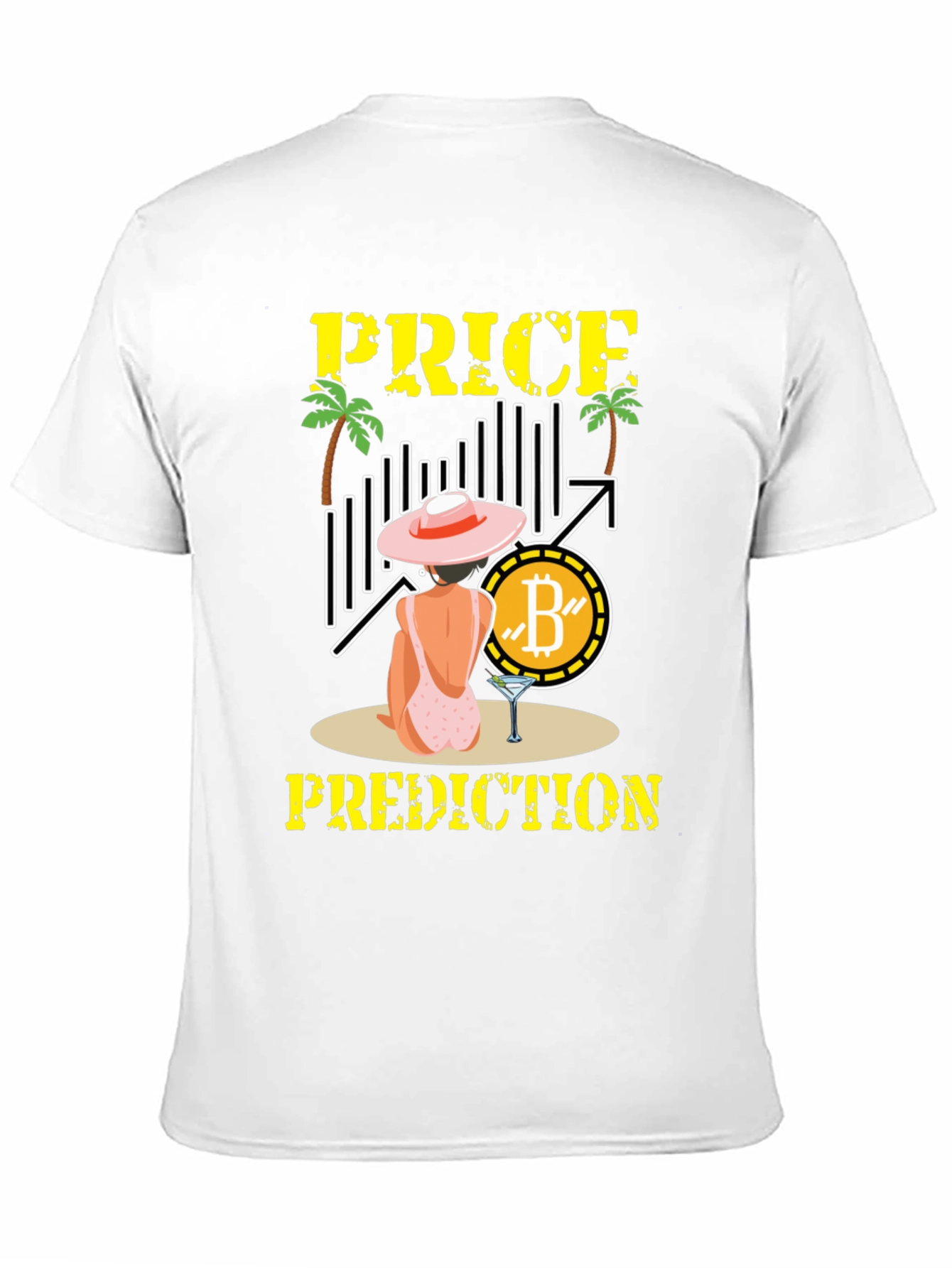Bitcoin Price Prediction Black T-Shirt