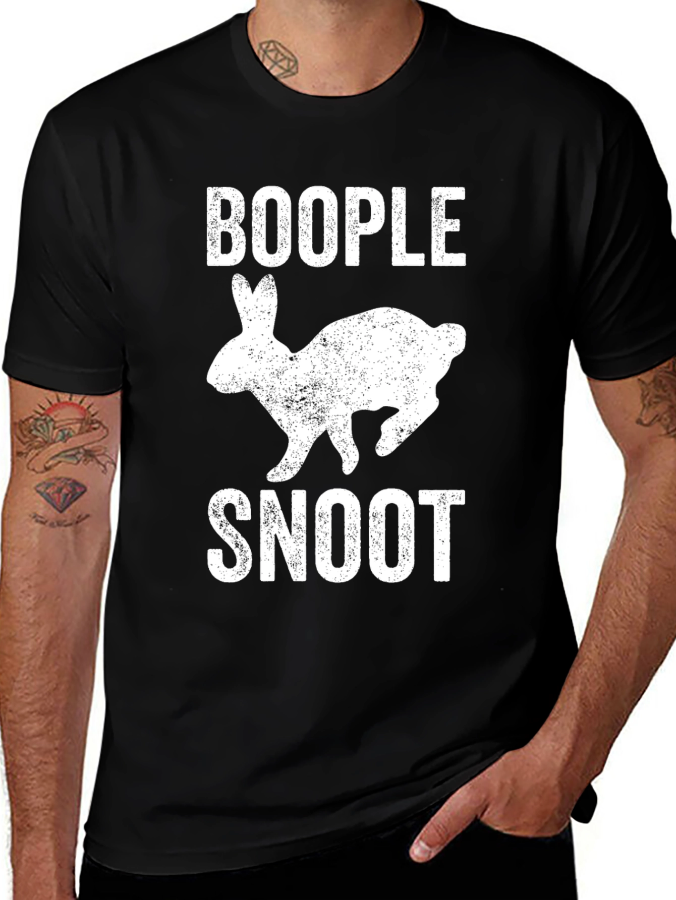 Boople Snoot Rabbit Graphic T-Shirt
