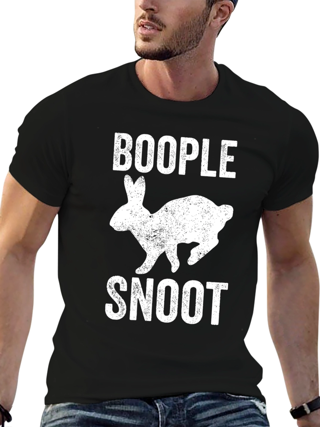 Boople Snoot Rabbit Graphic T-Shirt