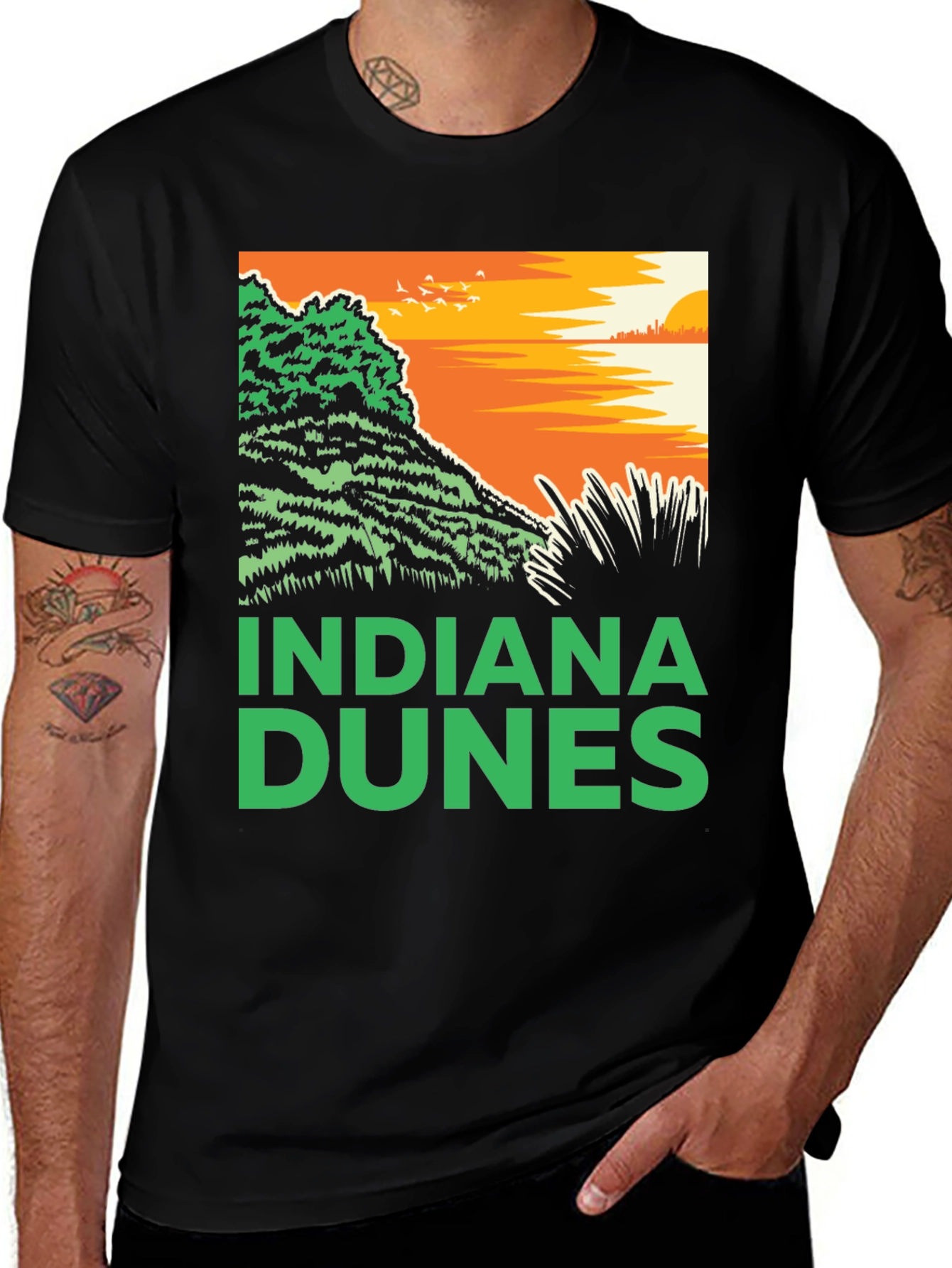 Indiana Dunes Graphic Tee