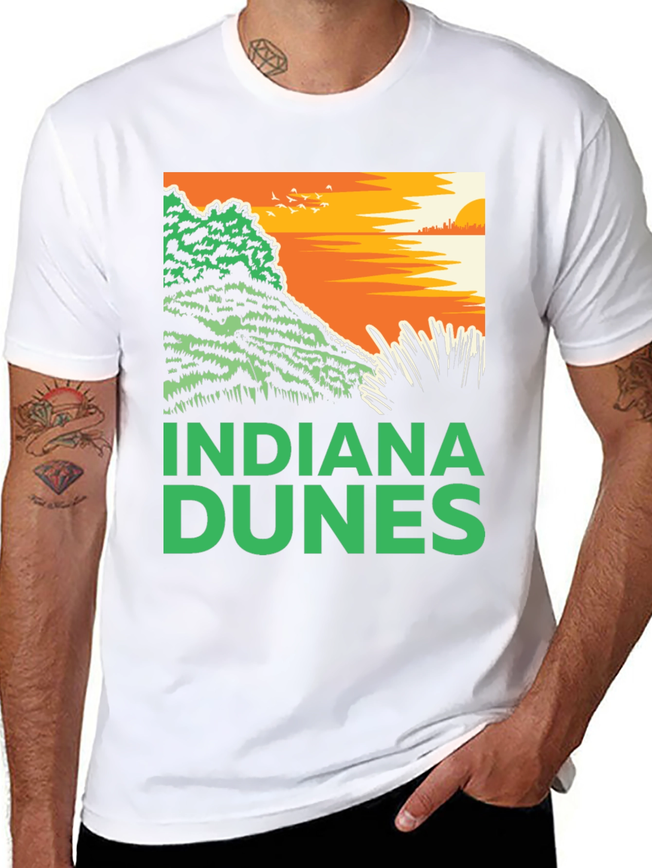 Indiana Dunes Graphic Tee