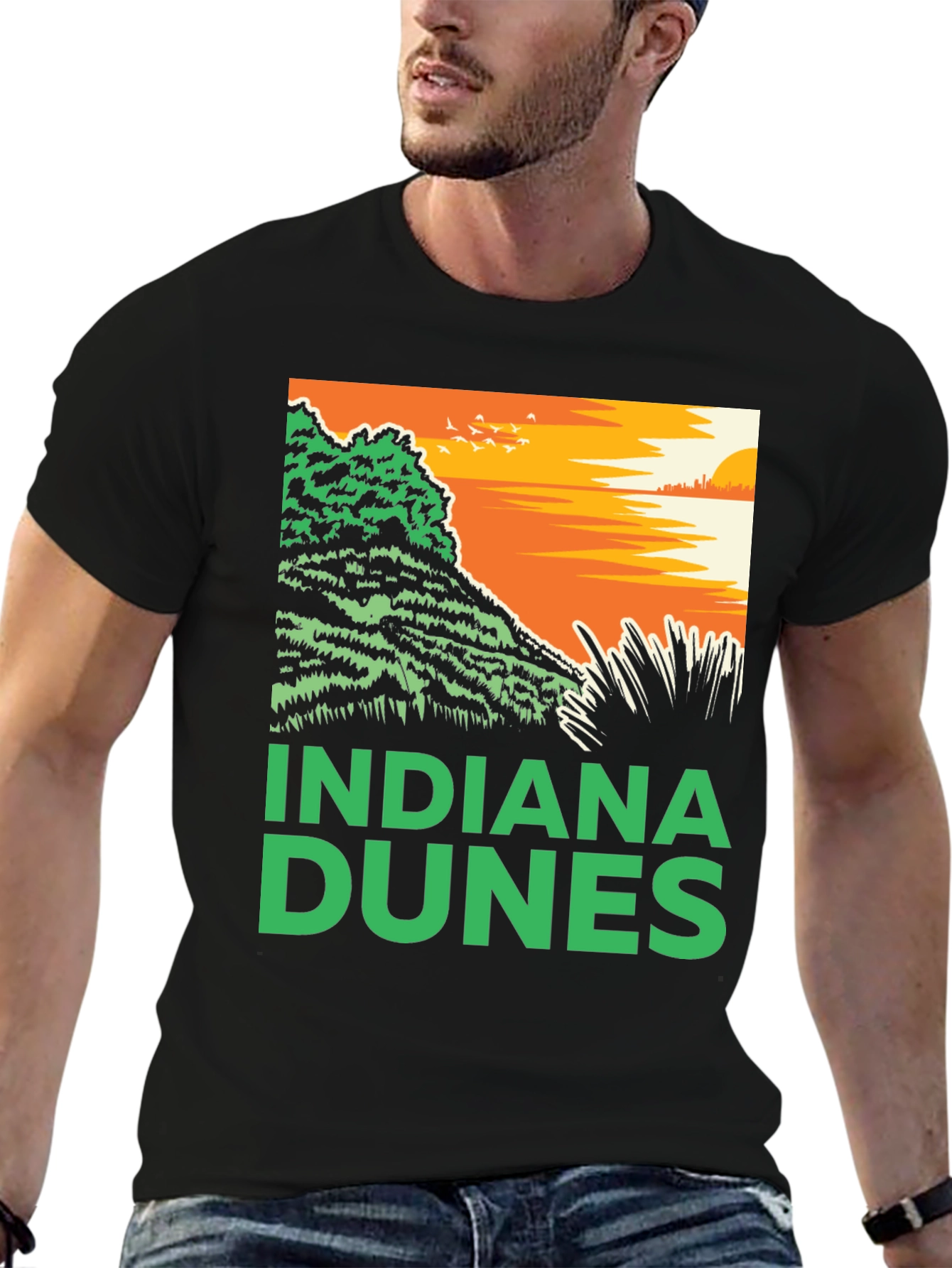 Indiana Dunes Graphic Tee
