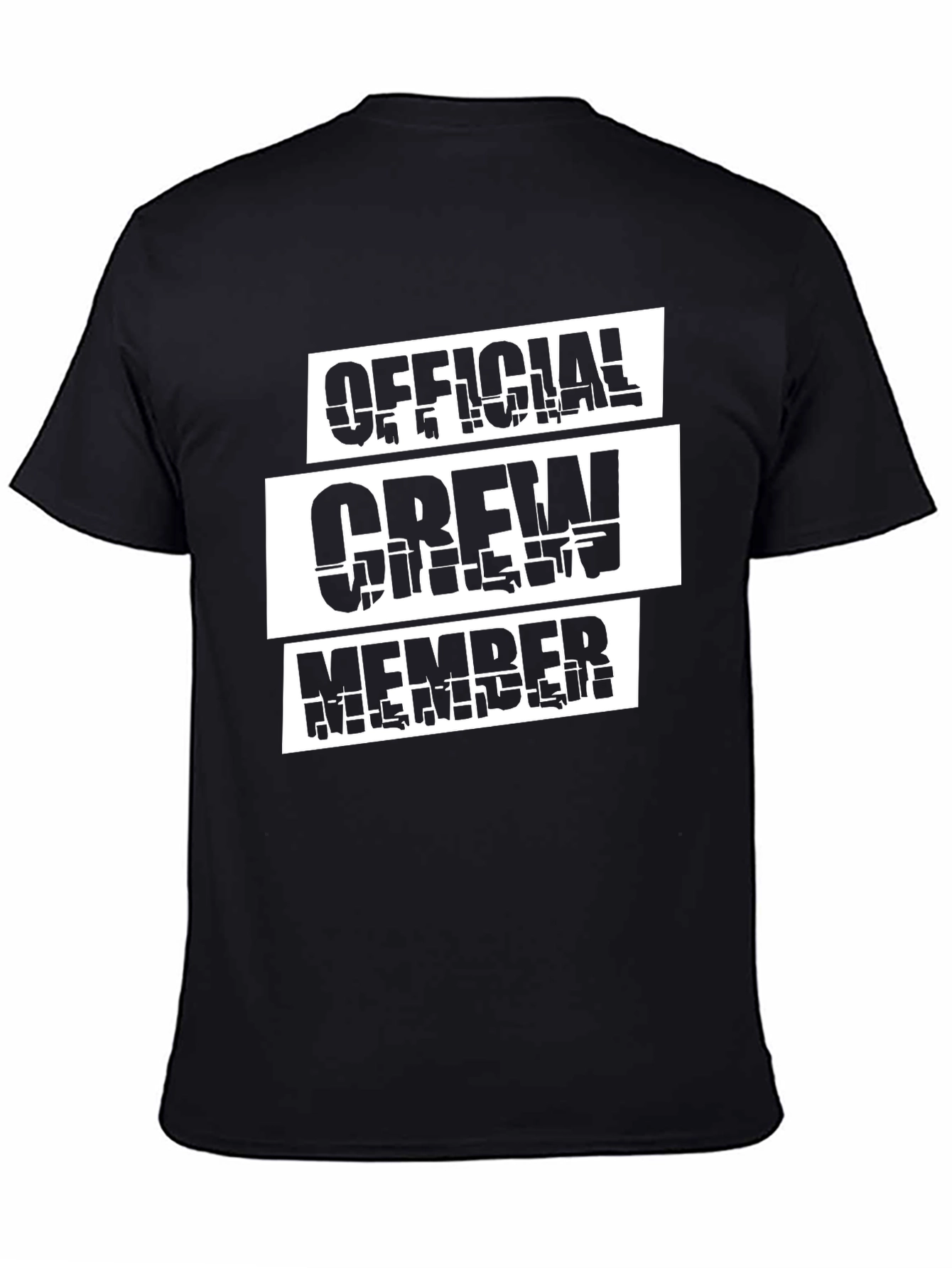 Official Crew Member Graphic Print T-Shirt