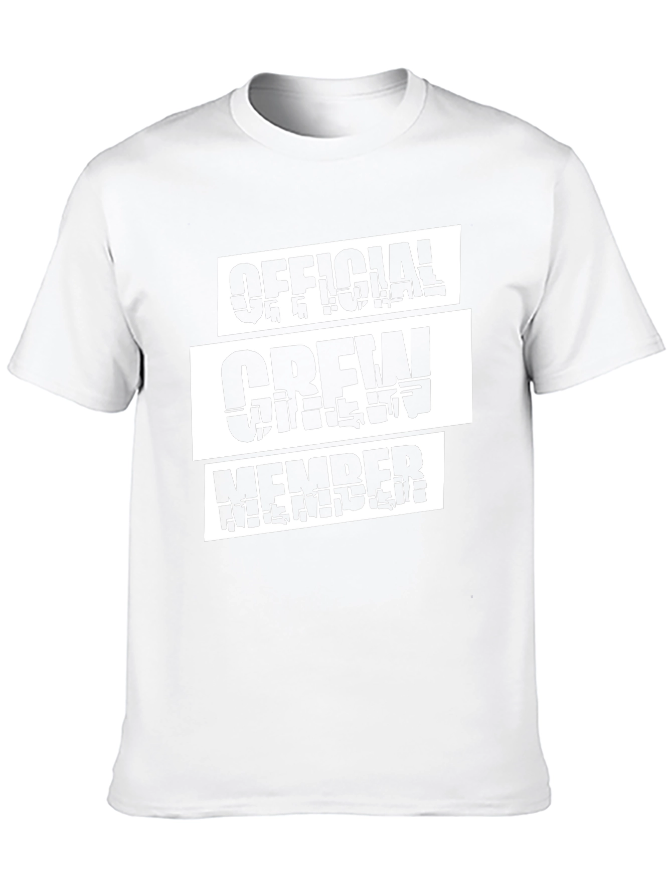 Official Crew Member Graphic Print T-Shirt