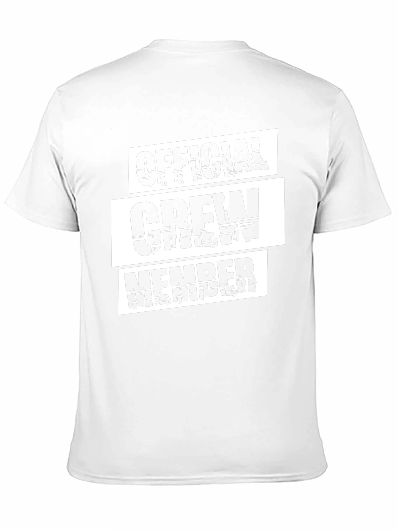 Official Crew Member Graphic Print T-Shirt