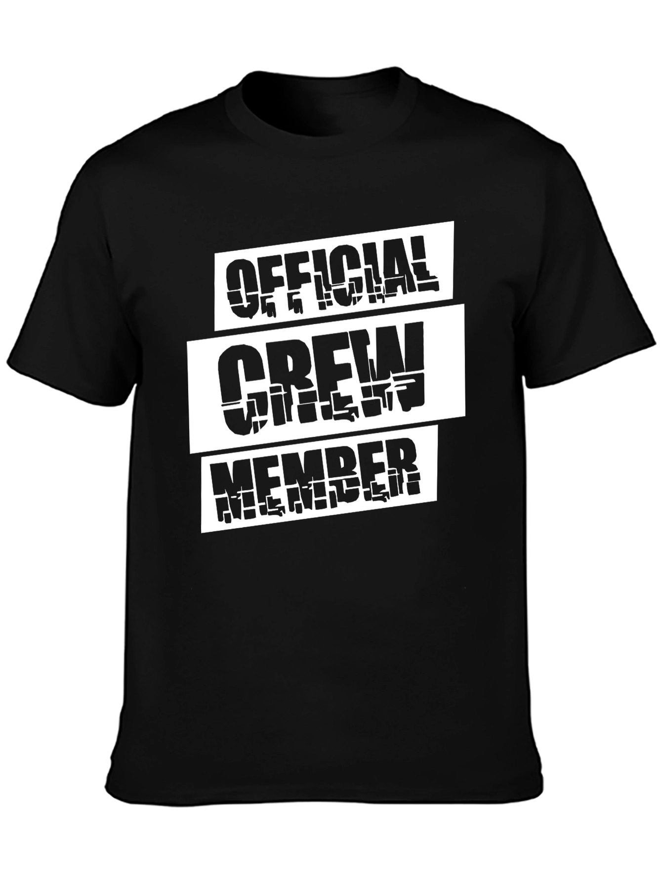 Official Crew Member Graphic Print T-Shirt
