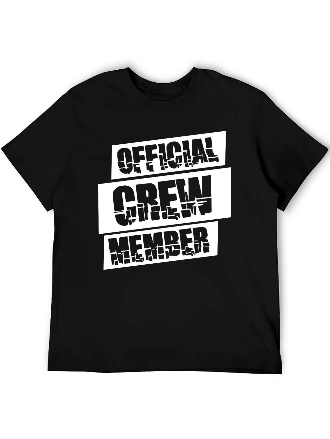 Official Crew Member Graphic Print T-Shirt