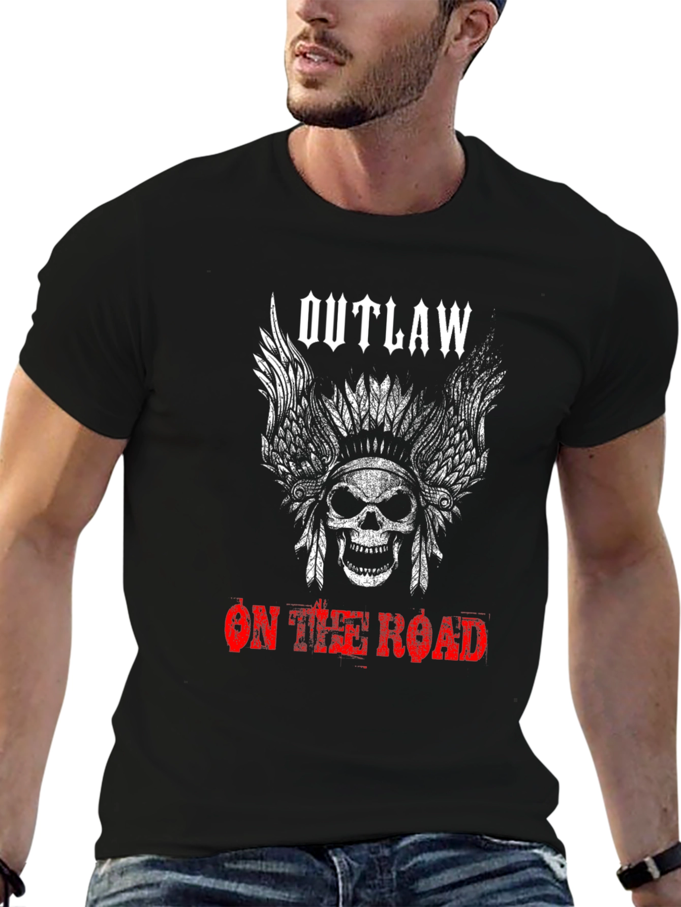 Outlaw On The Road Graphic Tee