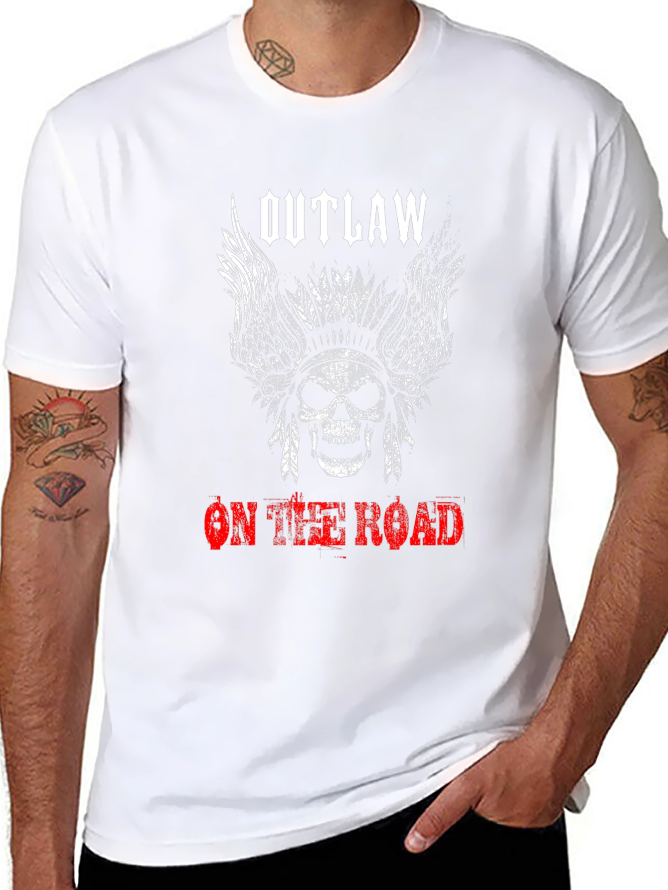 Outlaw On The Road Graphic Tee
