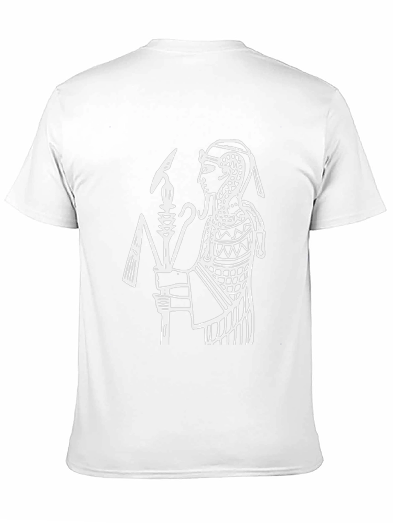 Egyptian Pharaoh Graphic T-Shirt - Black Cotton Tee