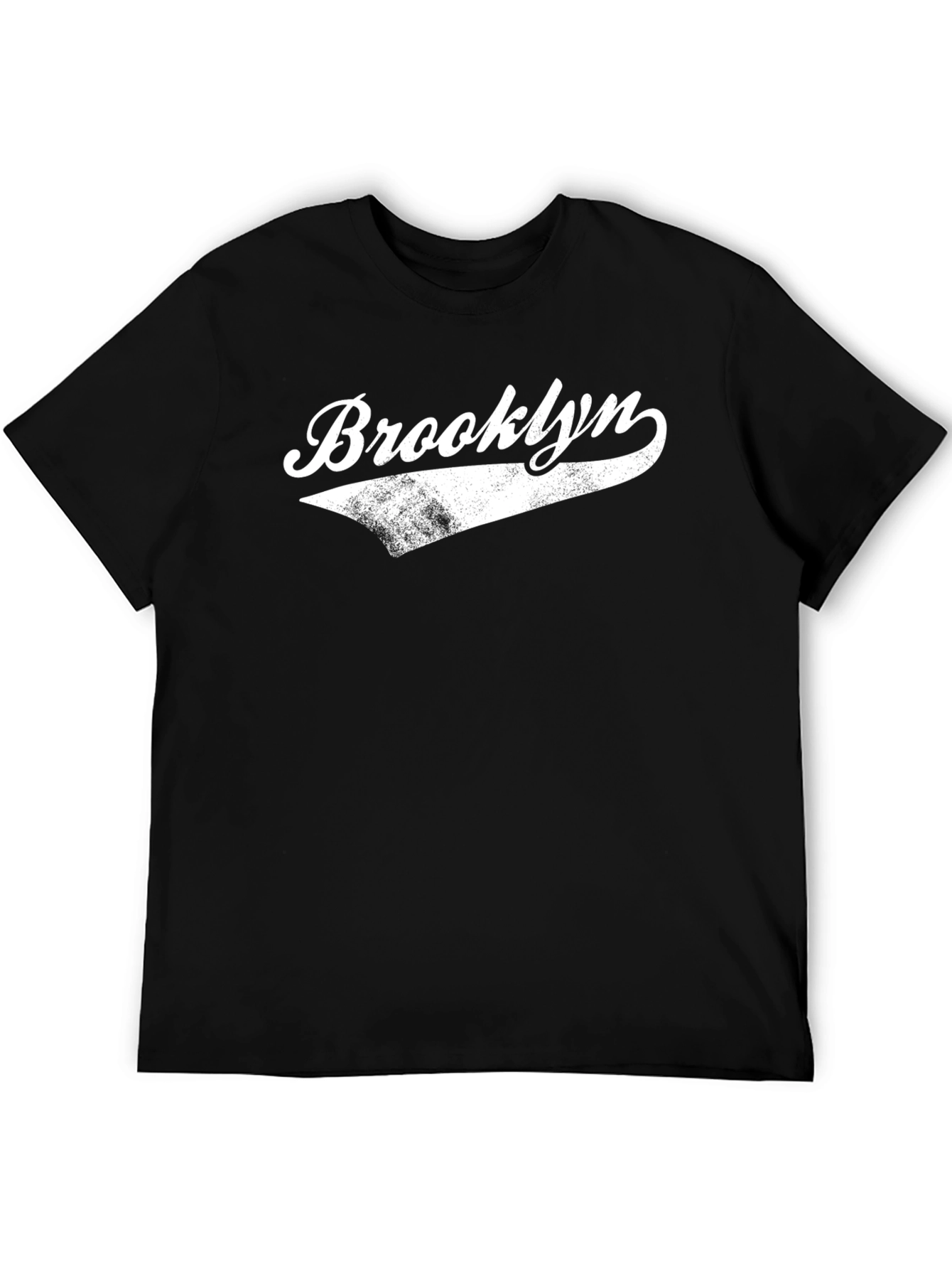 Brooklyn Graphic Tee - Retro Style Black T-Shirt