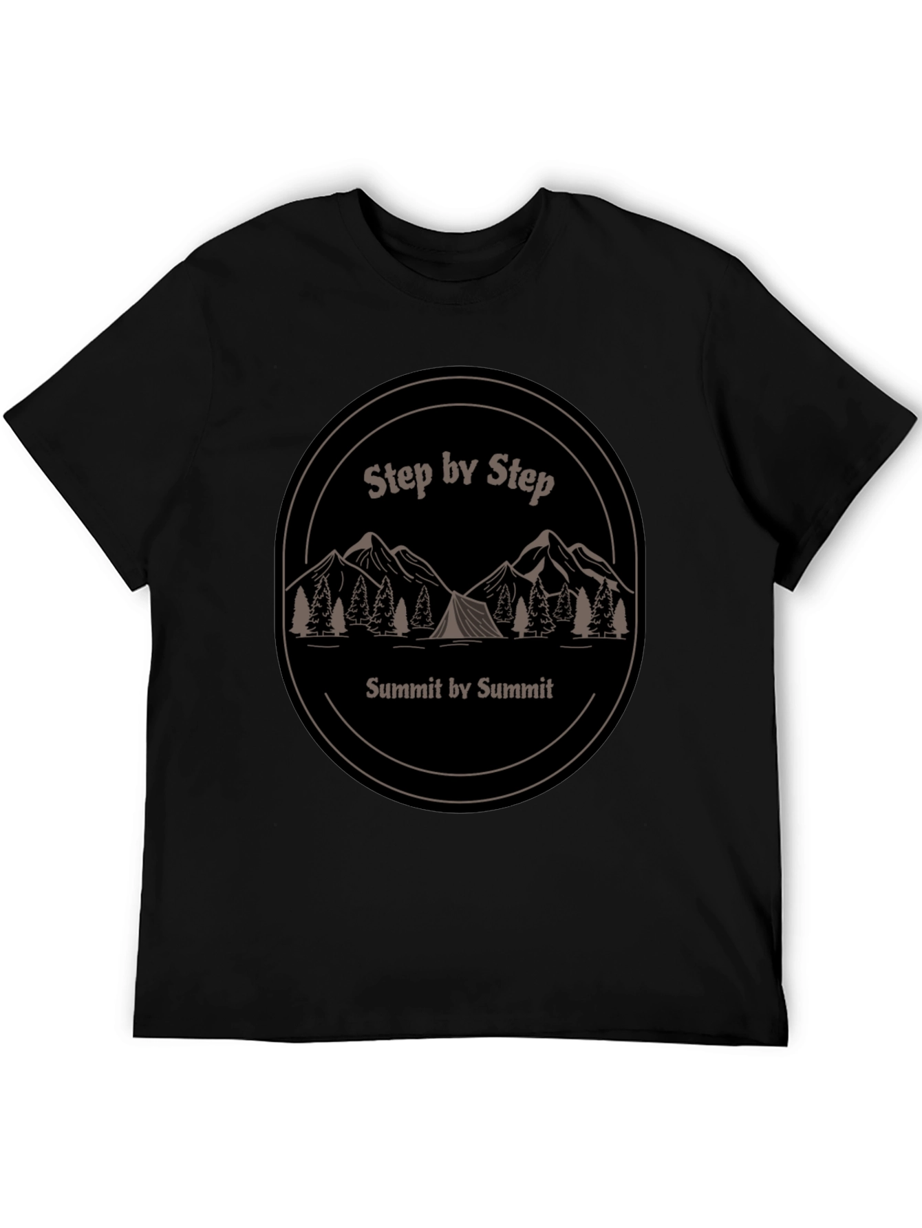 Step By Step Summit T-Shirt - Adventure Awaits!