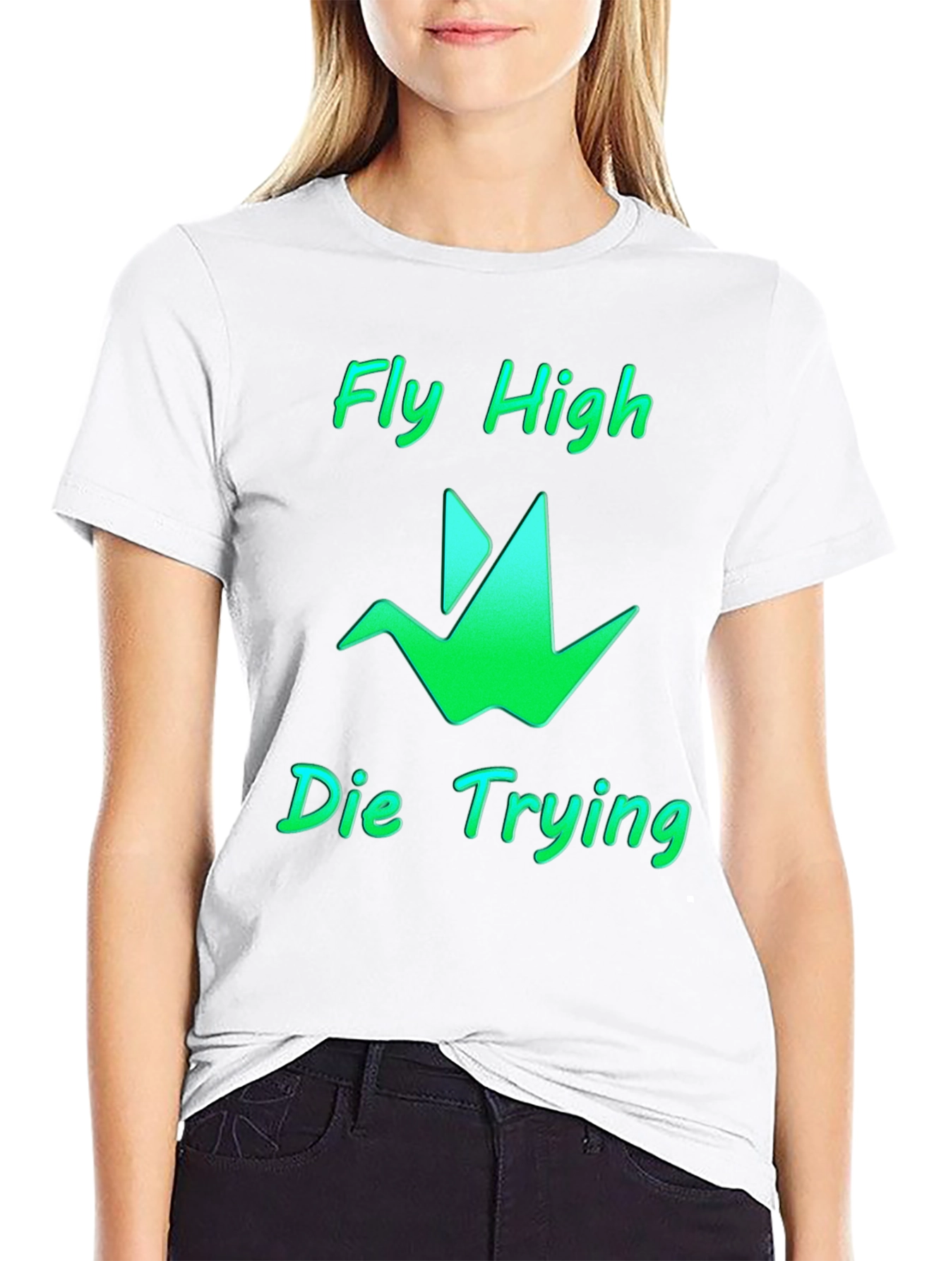 Fly High Die Trying Graphic Tee