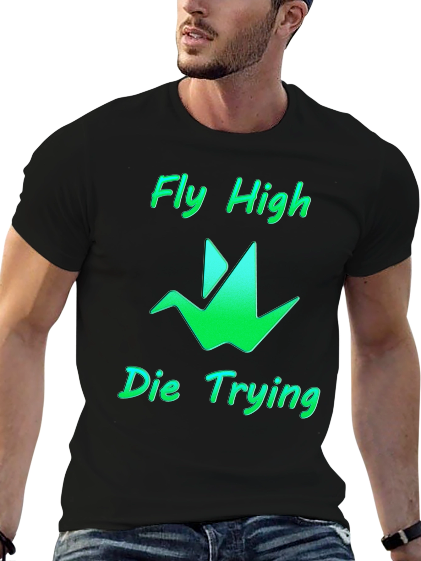 Fly High Die Trying Graphic Tee