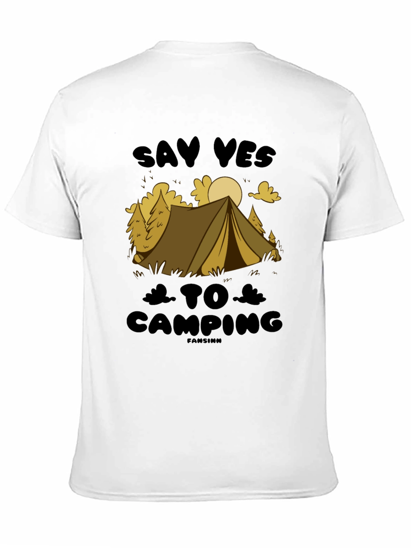 Say Yes to Camping Graphic T-Shirt