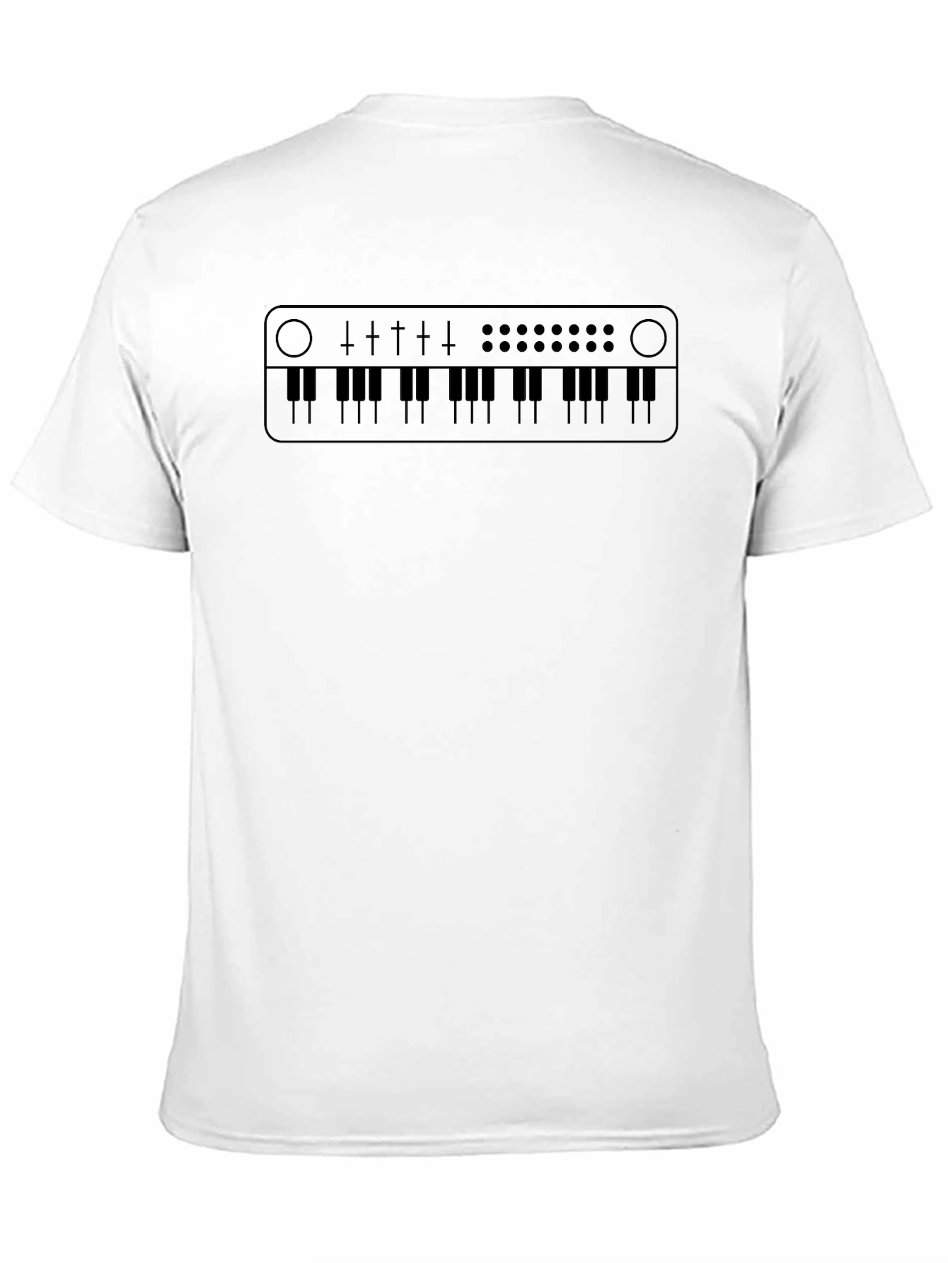 Synth Keyboard Graphic T-Shirt - Musician Apparel
