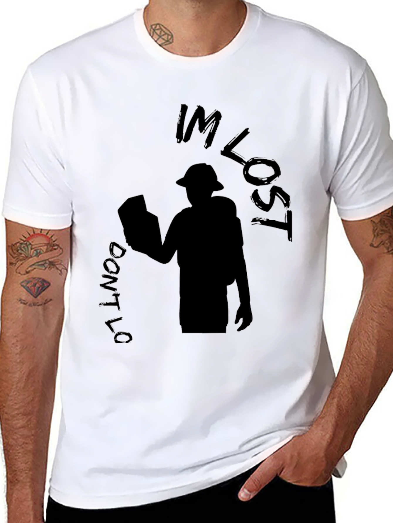 Lost Silhouette Graphic Tee - Menswear