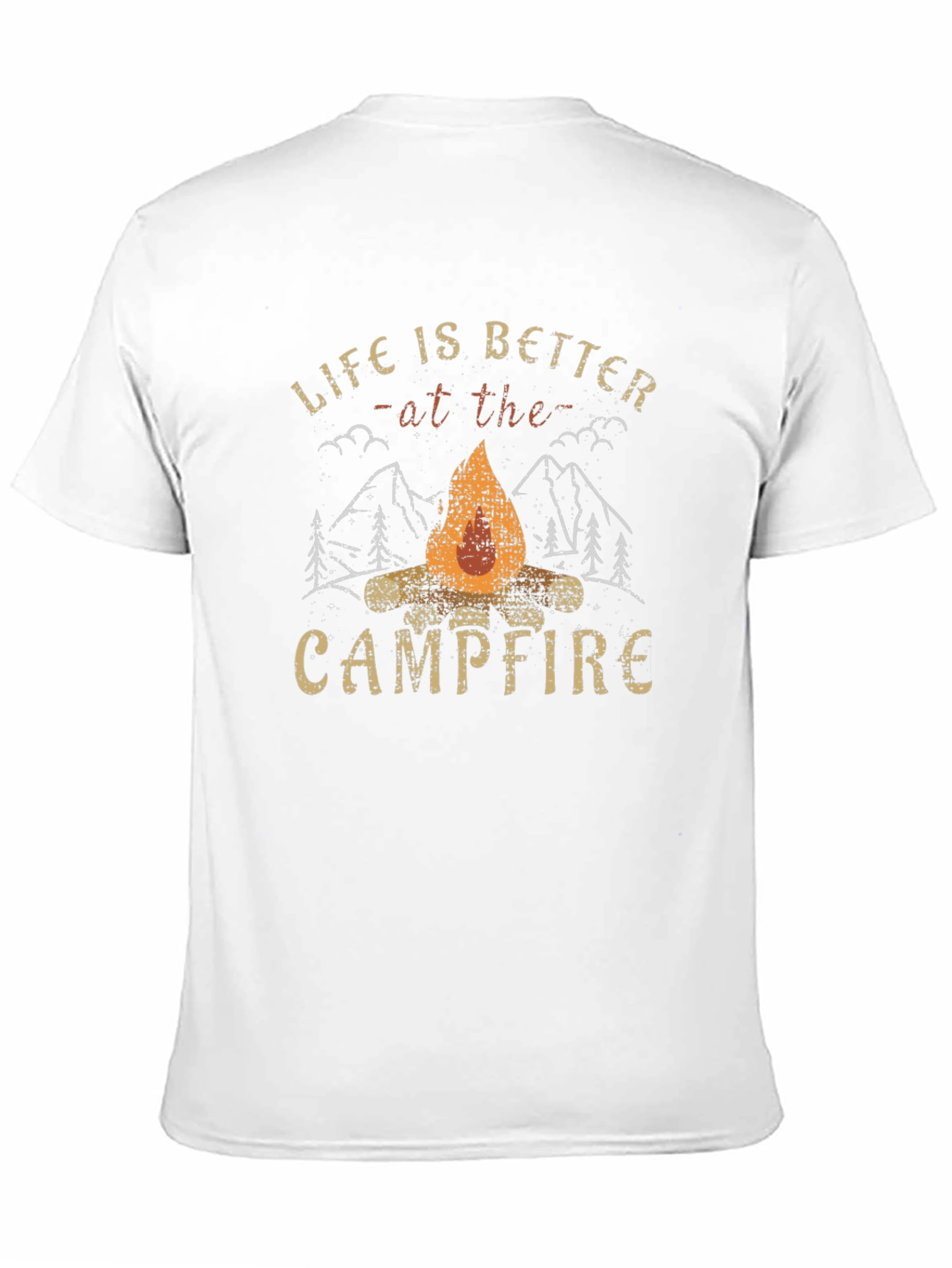 Campfire Graphic Tee - Life is Better Outdoors