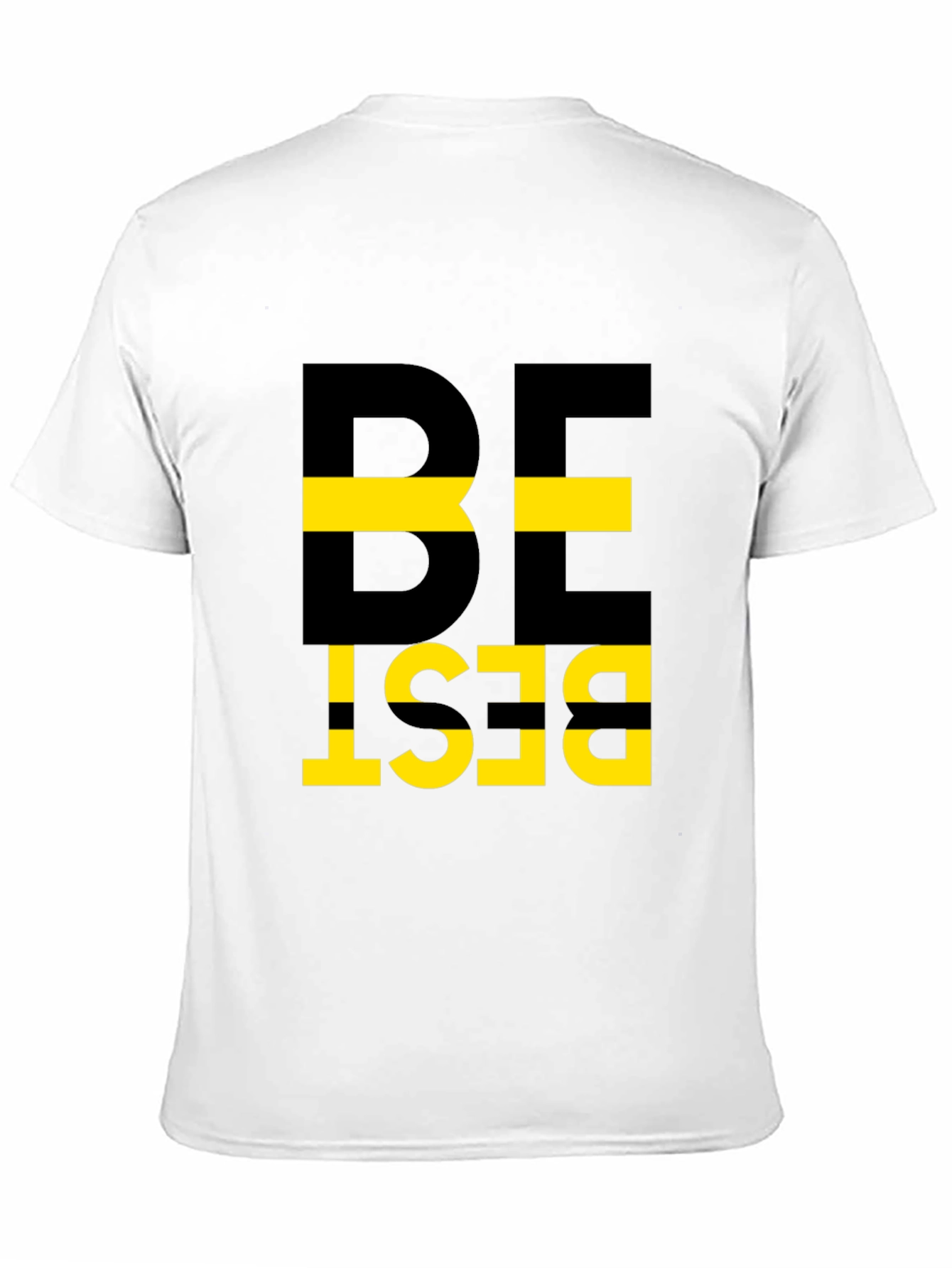 Be Best Graphic Tee - Mens Black Cotton T-Shirt