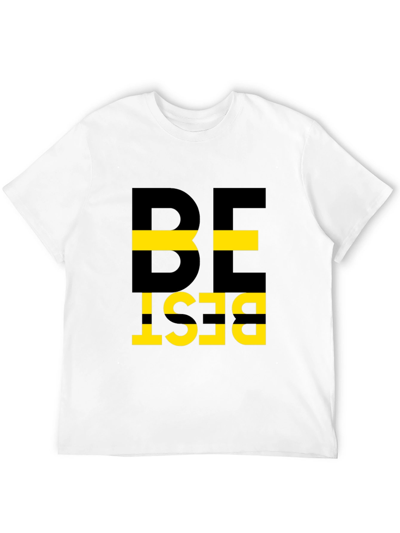 Be Best Graphic Tee - Mens Black Cotton T-Shirt